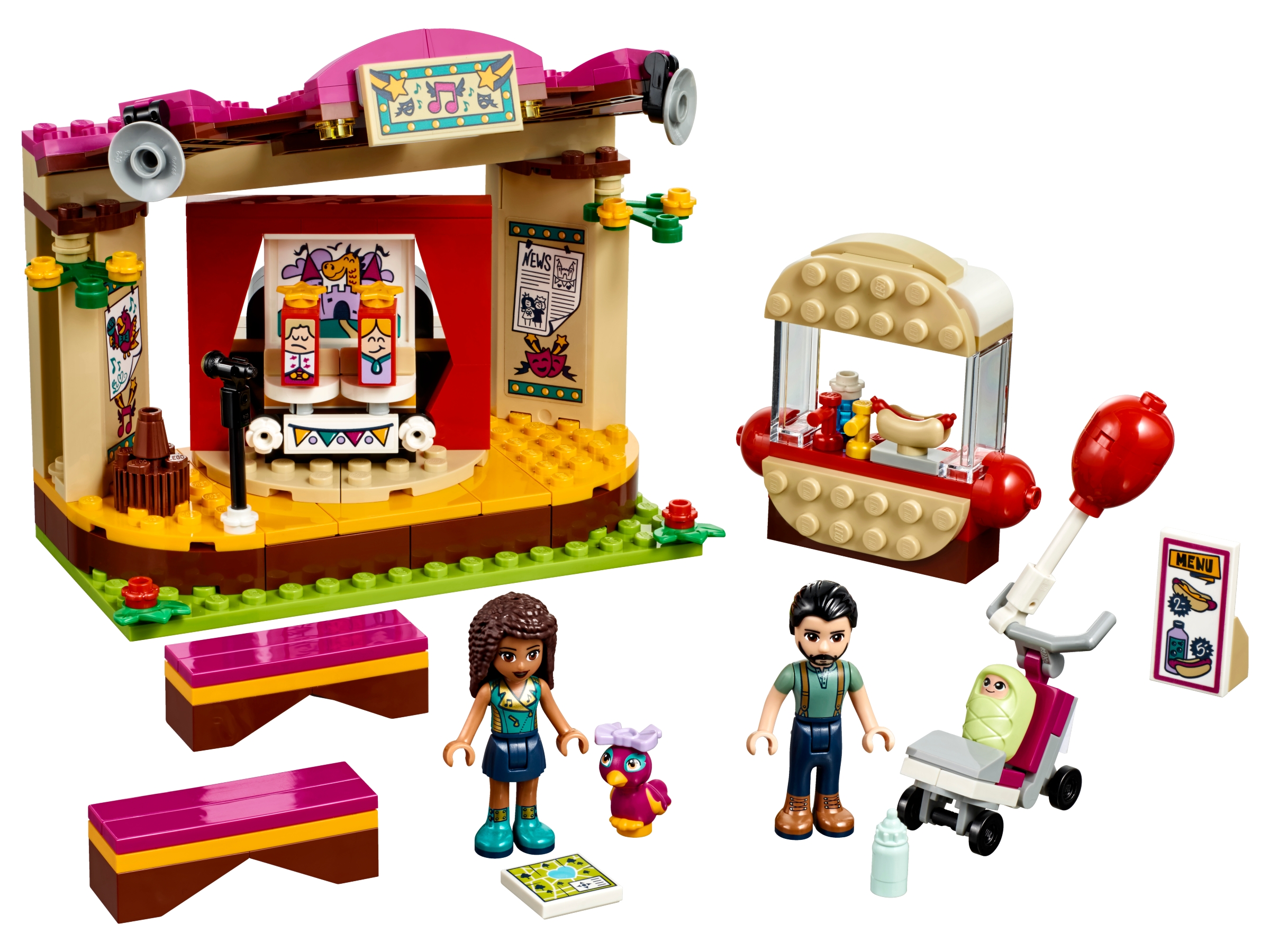 LEGO set 41334-1 Andrea's Park Performance - Image 1