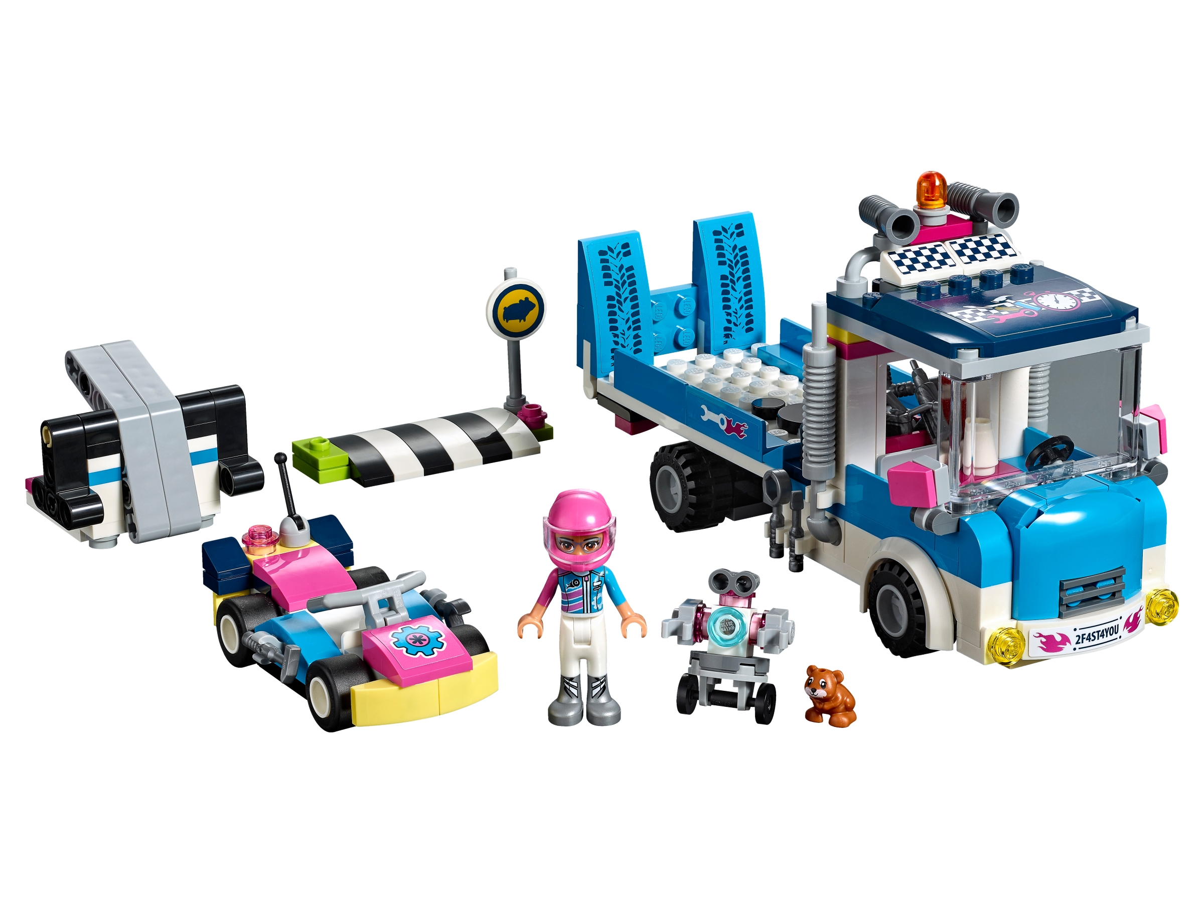 LEGO set 41348-1 Service & Care Truck - Image 1
