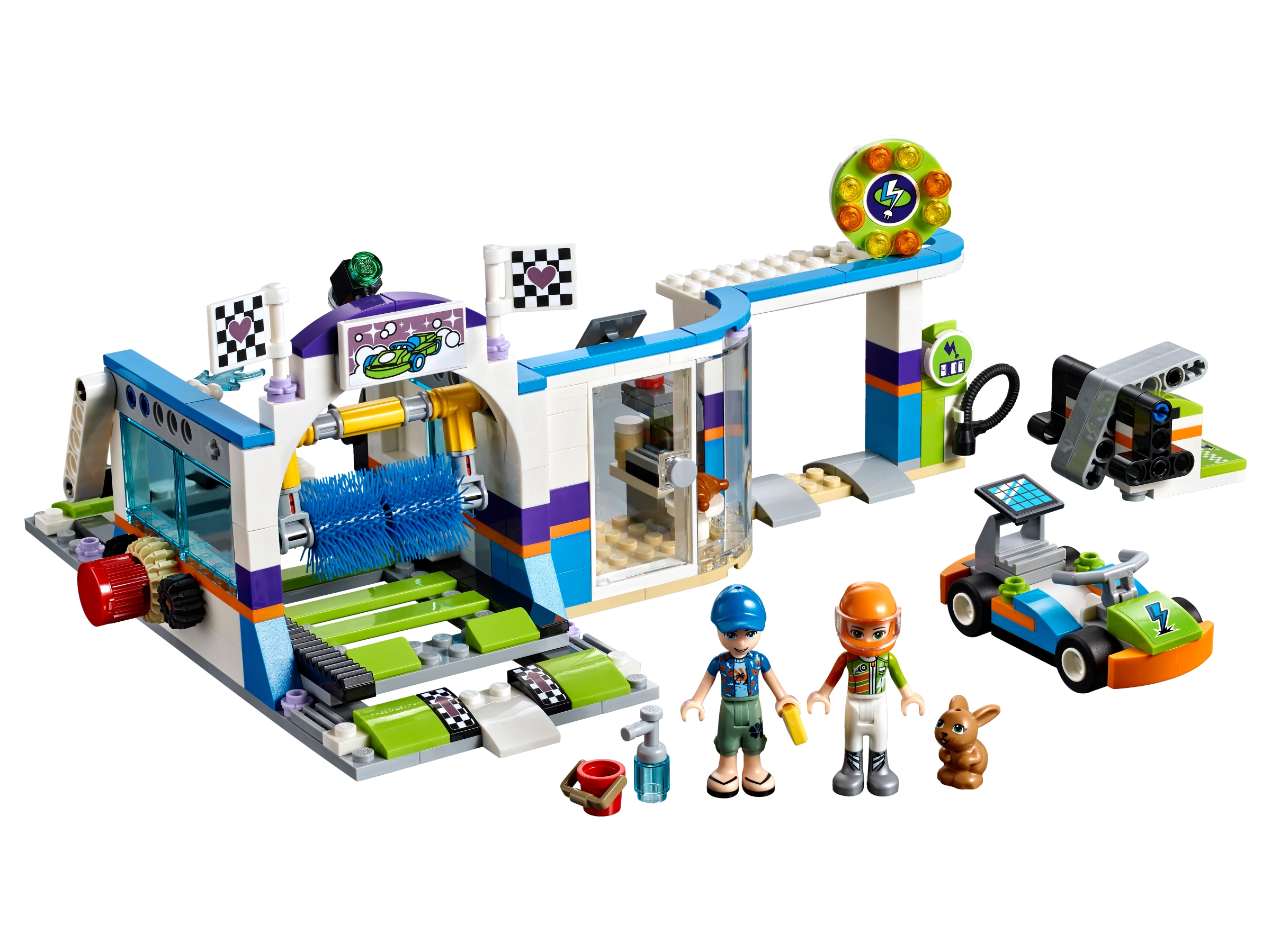 LEGO set 41350-1 Spinning Brushes Car Wash - Image 1