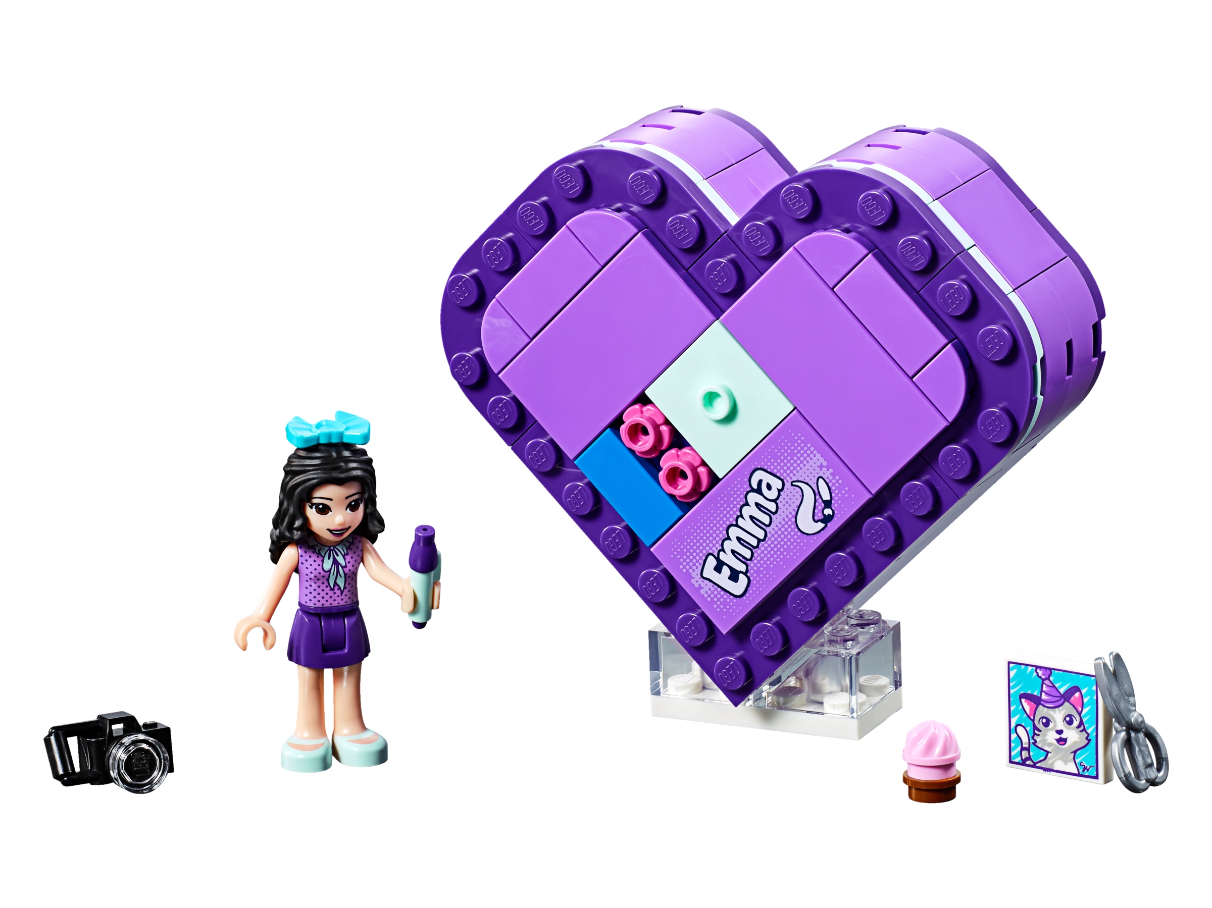LEGO set 41355-1 Emma's Heart Box - Image 1