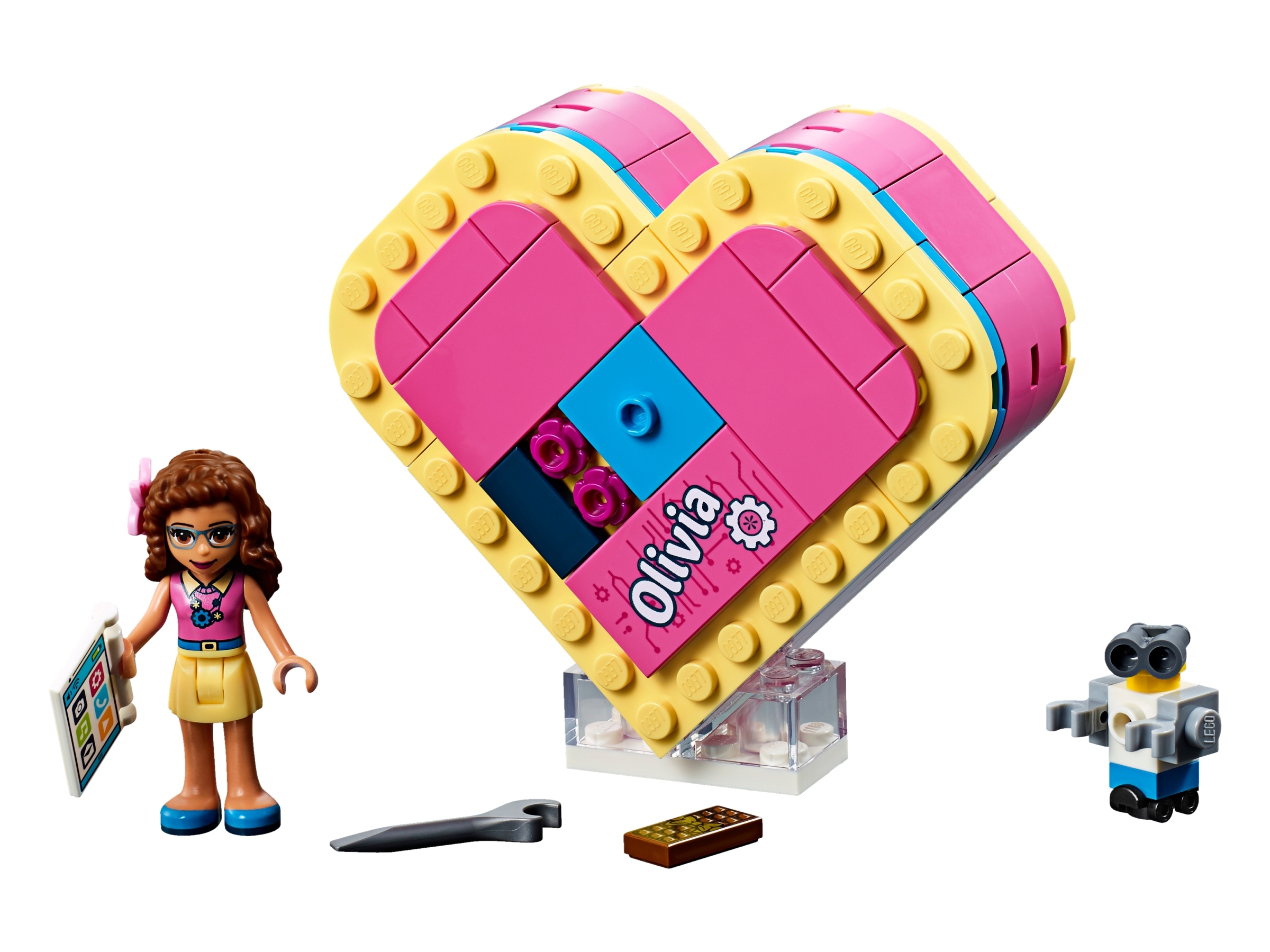 LEGO set 41357-1 Olivia's Heart Box - Image 1