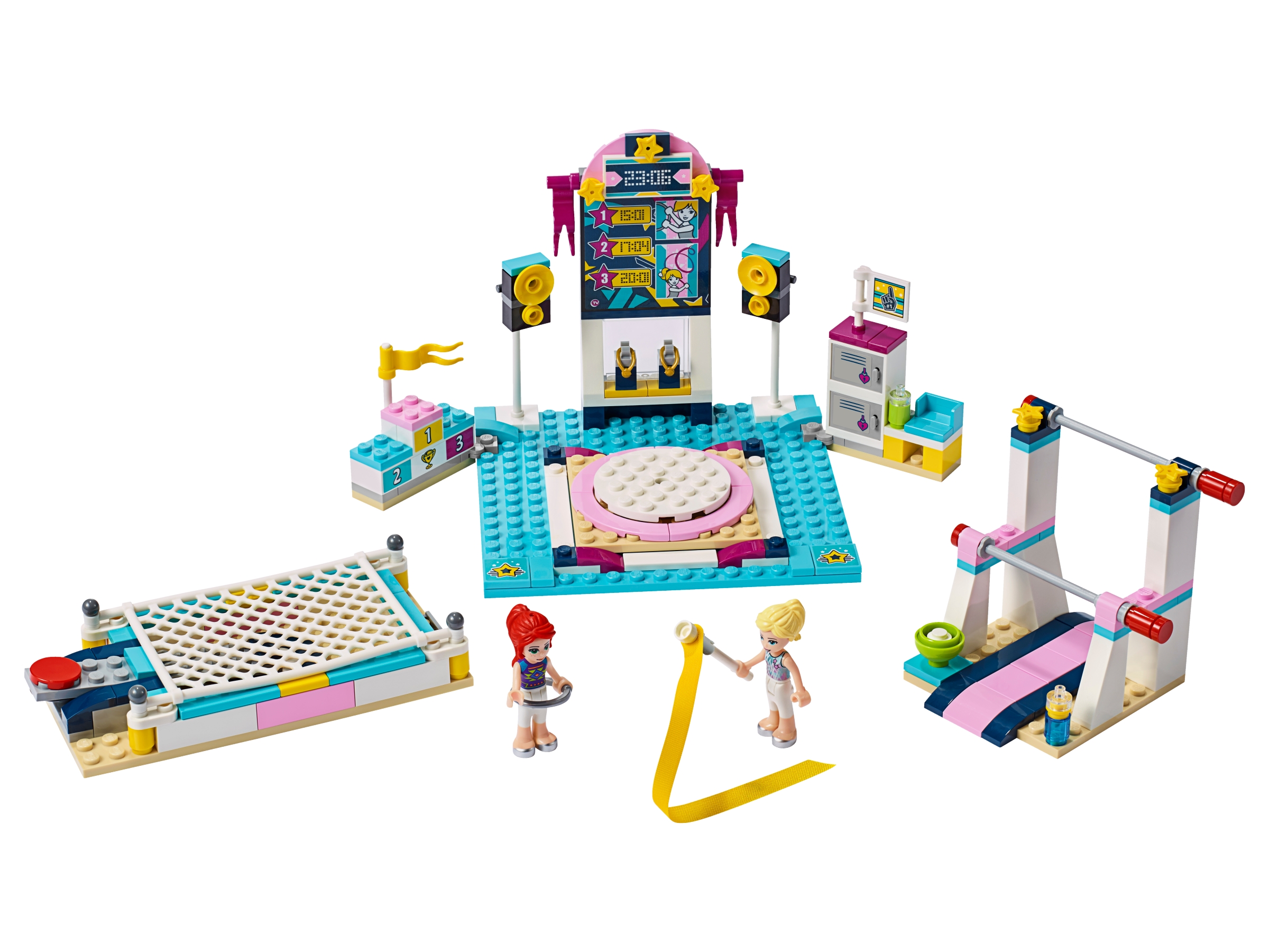 LEGO set 41372-1 Stephanie's Gymnastics Show - Image 1