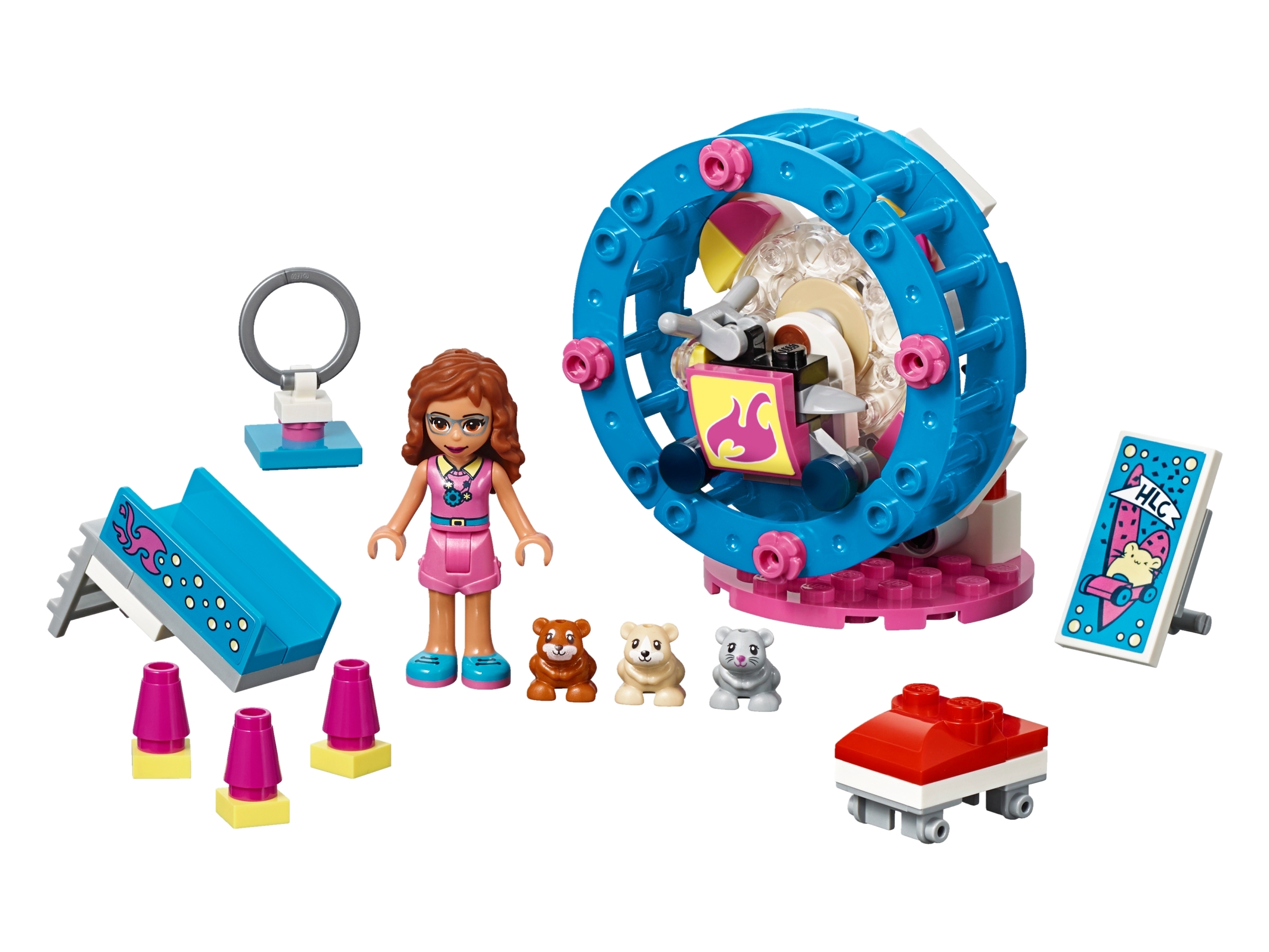 LEGO set 41383-1 Olivia's Hamster Playground - Image 1