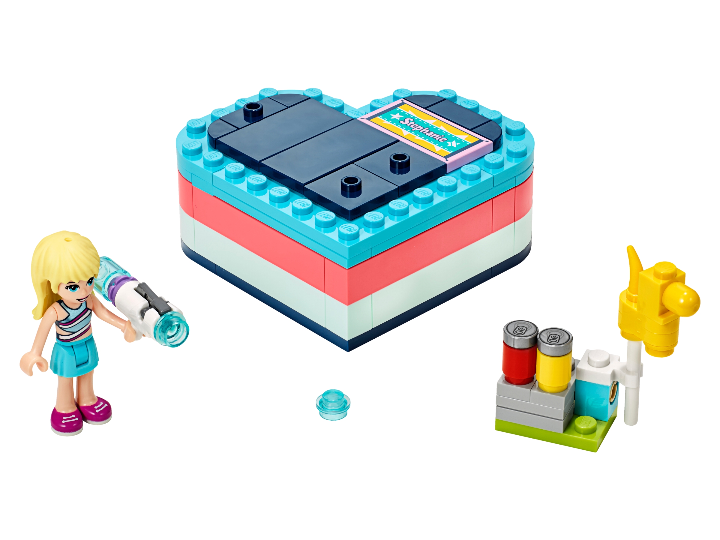 LEGO set 41386-1 Stephanie's Summer Heart Box - Image 1