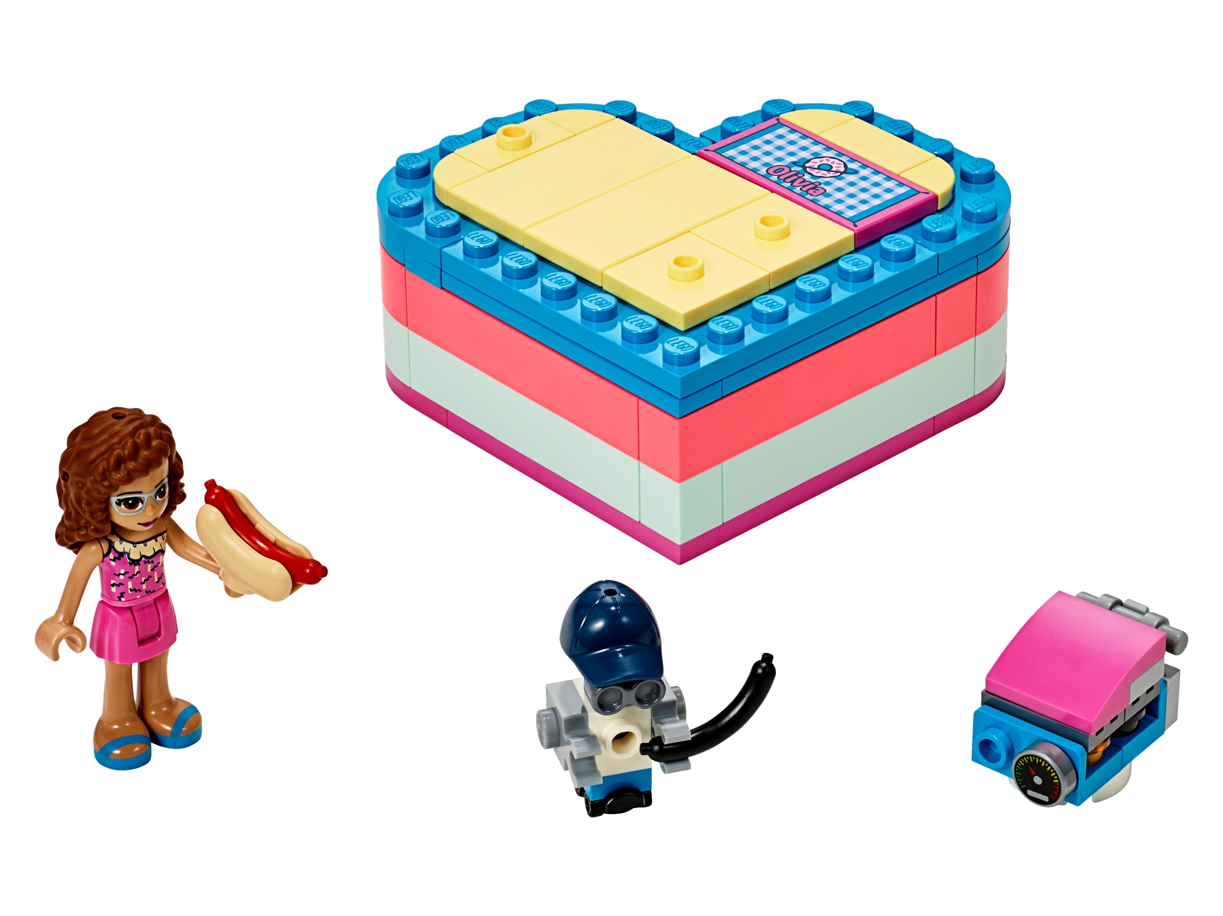 LEGO set 41387-1 Olivia's Summer Heart Box - Image 1