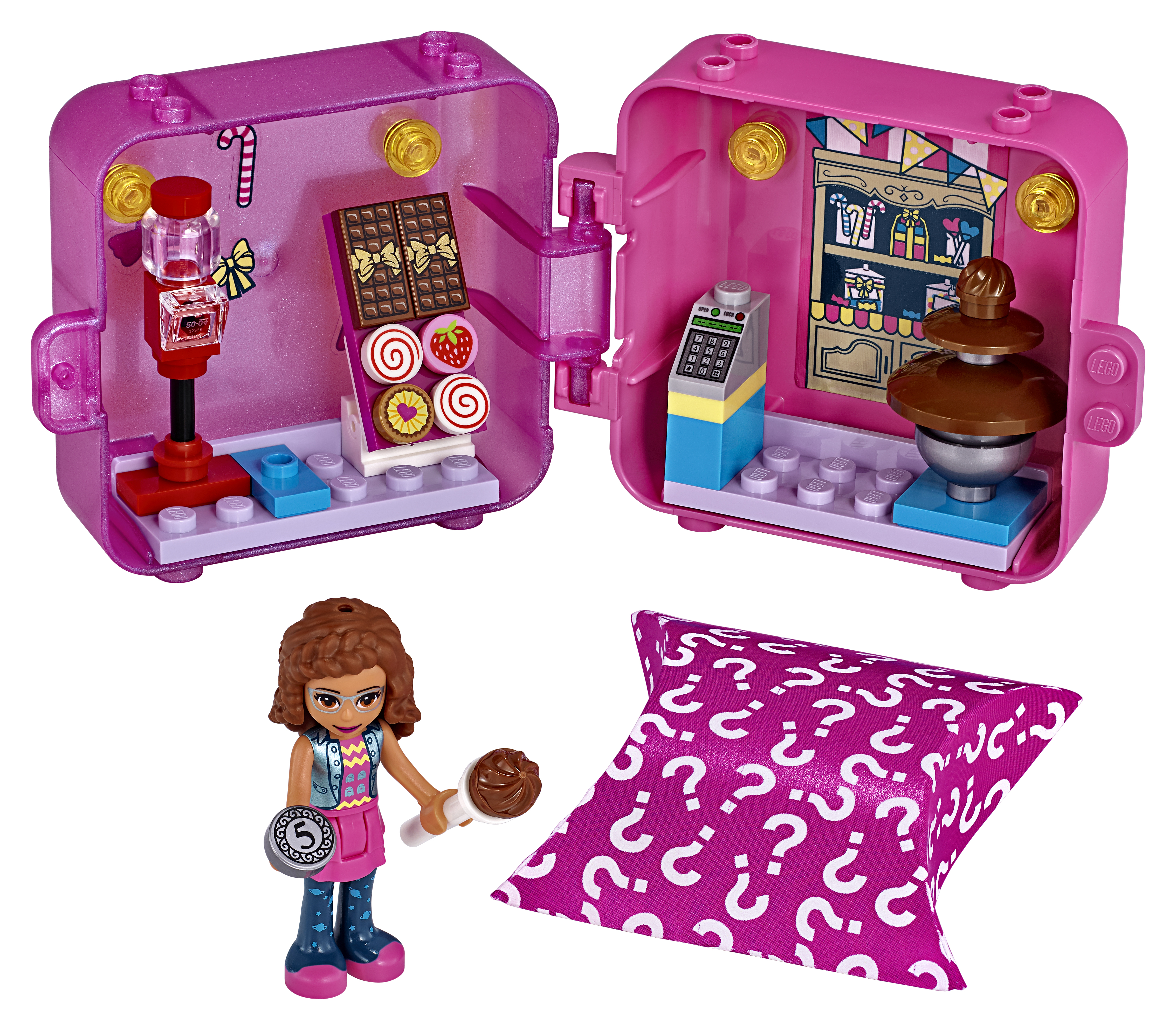 LEGO set 41407-1 Olivia's Shopping Play Cube - Image 1