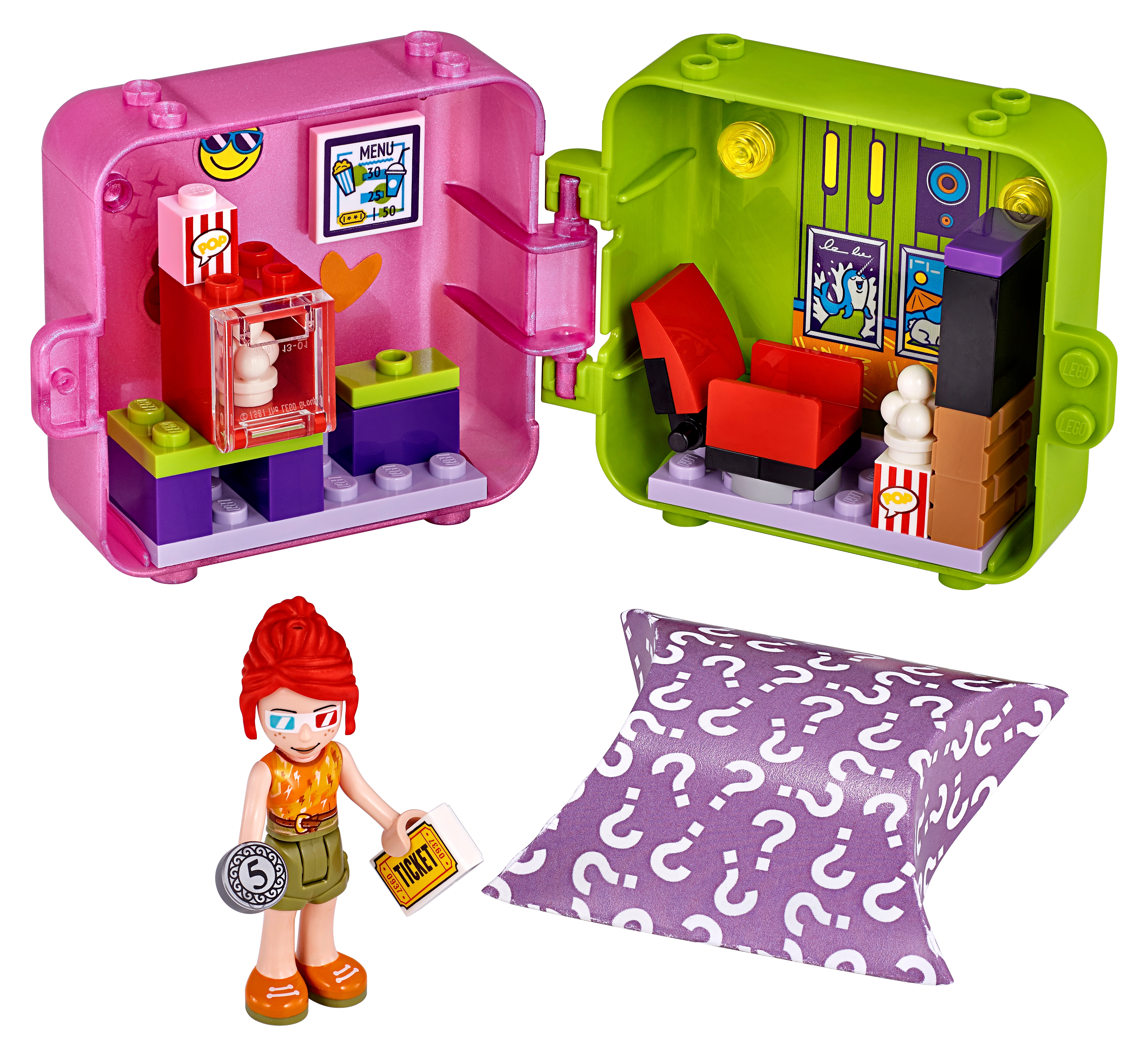 LEGO set 41408-1 Mia's Shopping Play Cube - Image 1