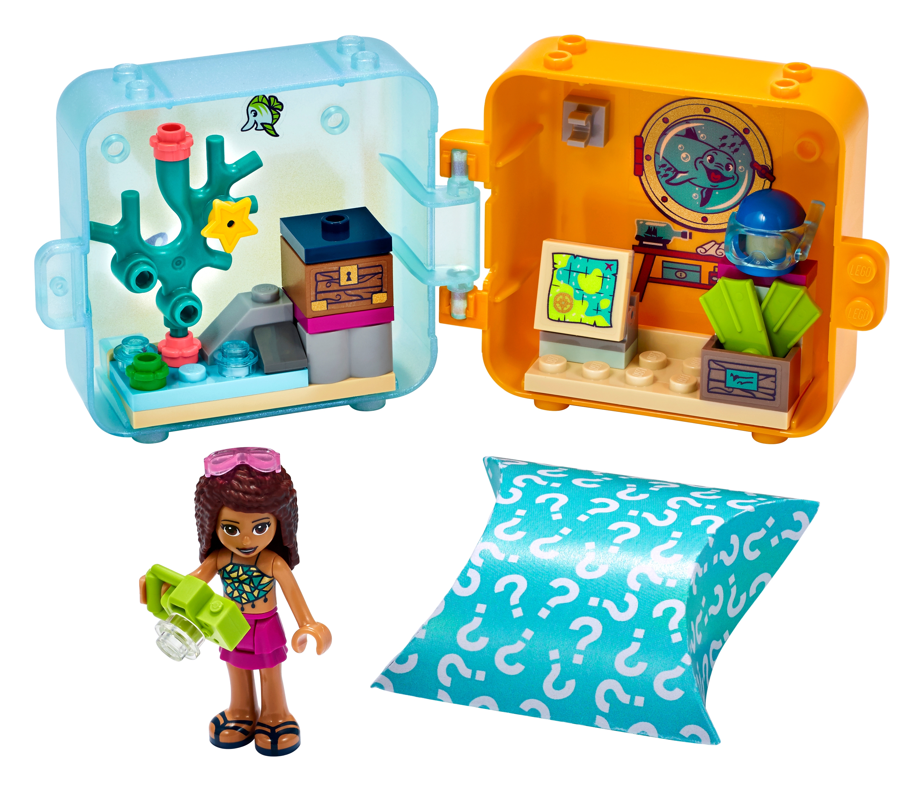 LEGO set 41410-1 Andrea's Summer Play Cube - Image 1