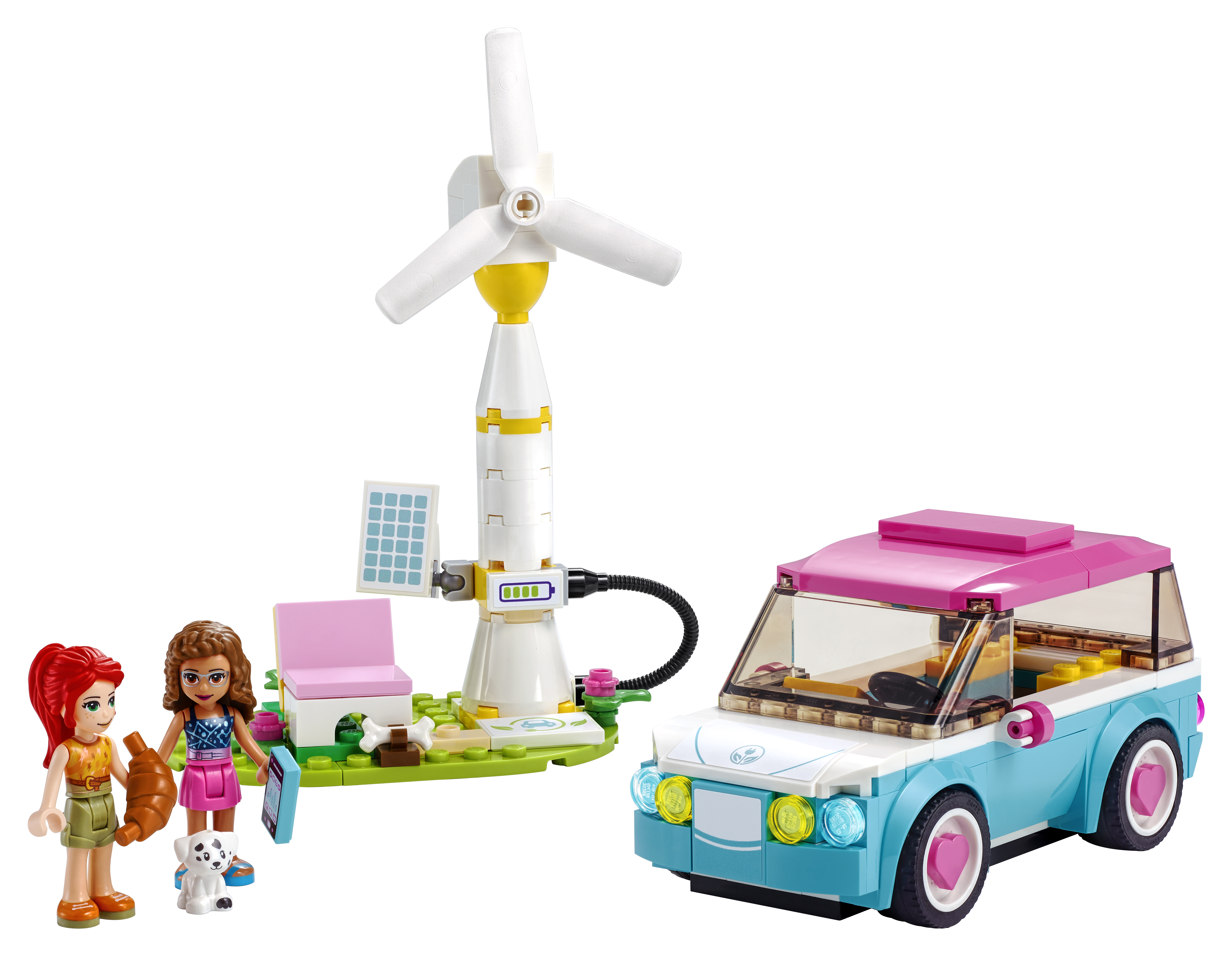LEGO set 41443-1 Olivia's Electric Car - Image 1