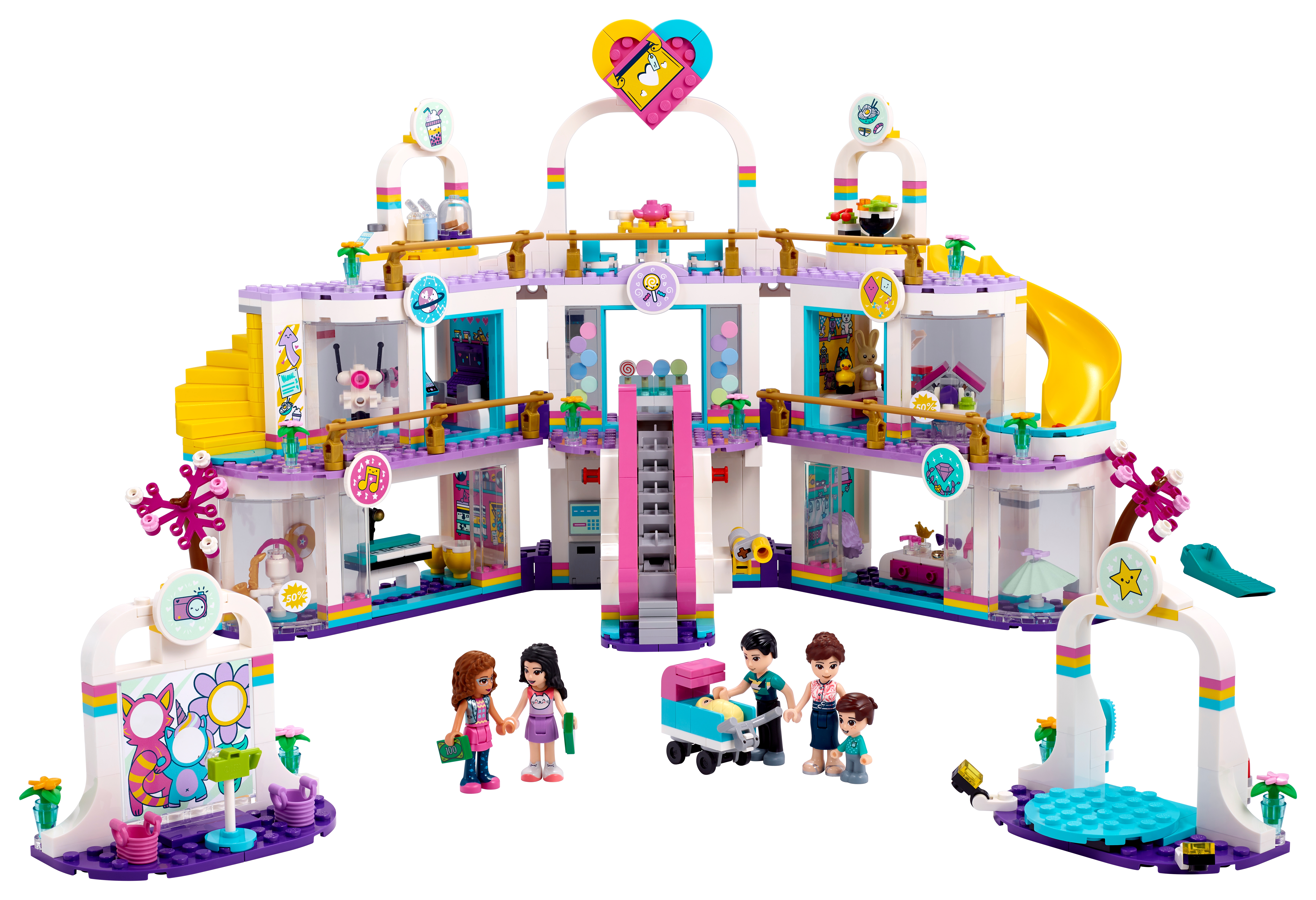 LEGO set 41450-1 Heartlake City Shopping Mall - Image 1