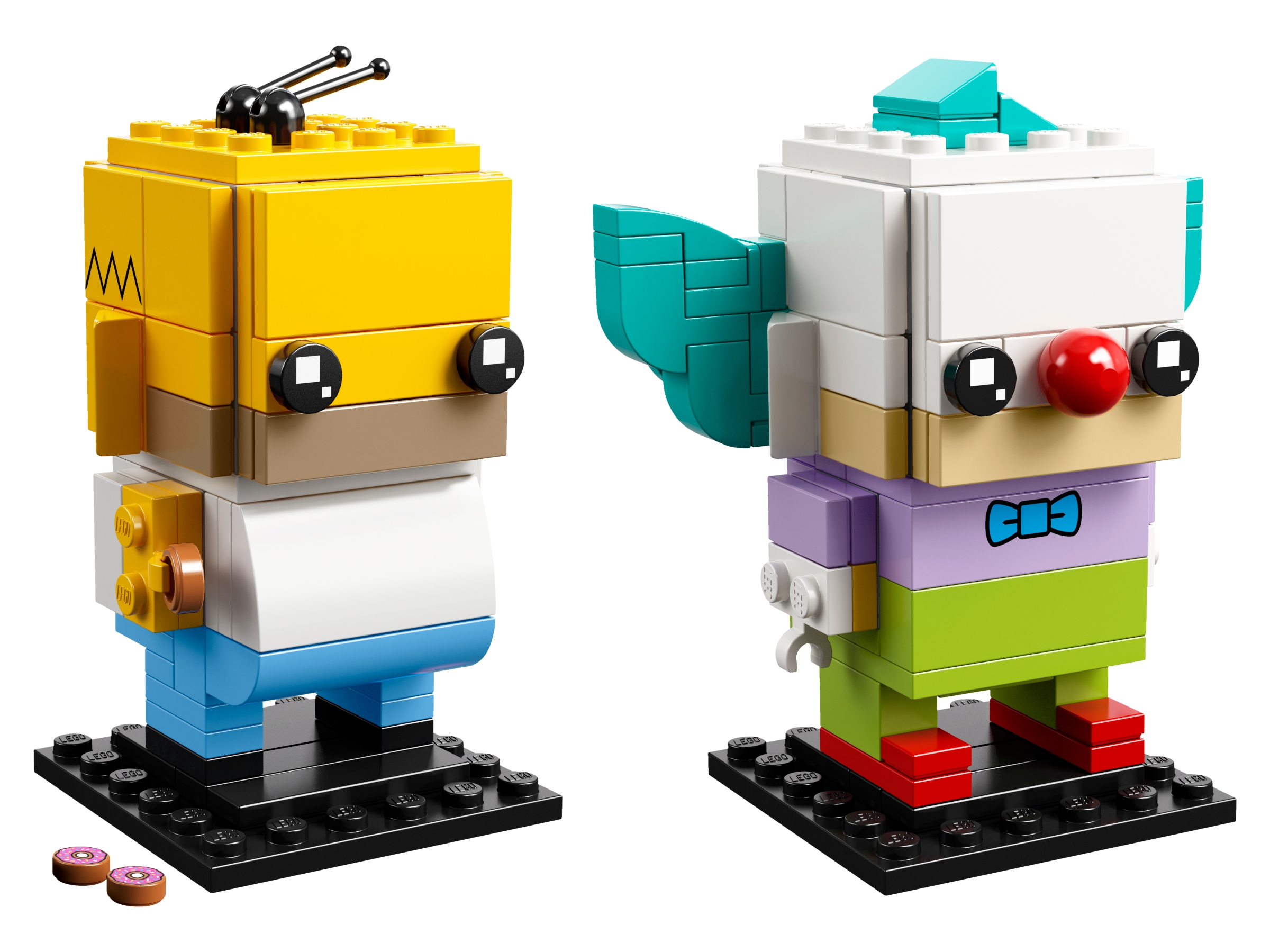 LEGO set 41632-1 Homer Simpson & Krusty the Clown - Image 1