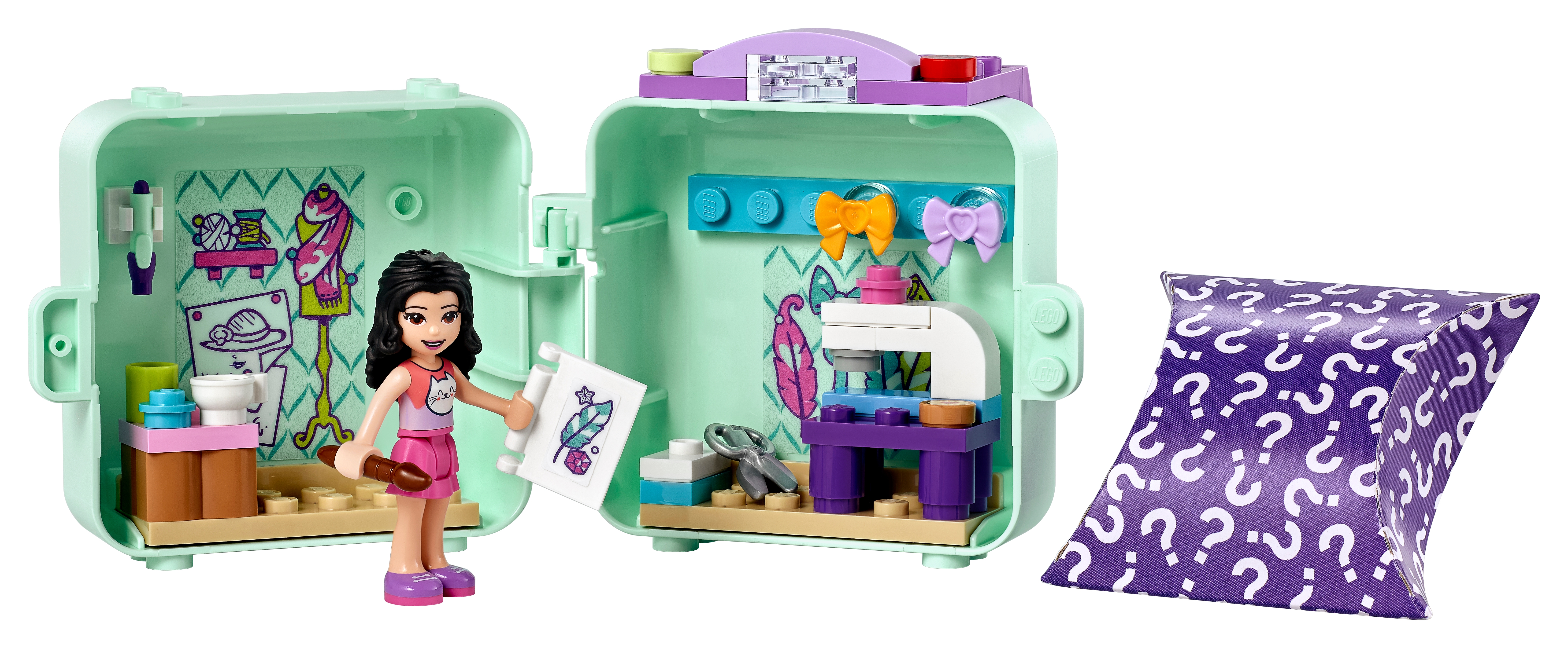 LEGO set 41668-1 Emma's Fashion Cube - Image 1