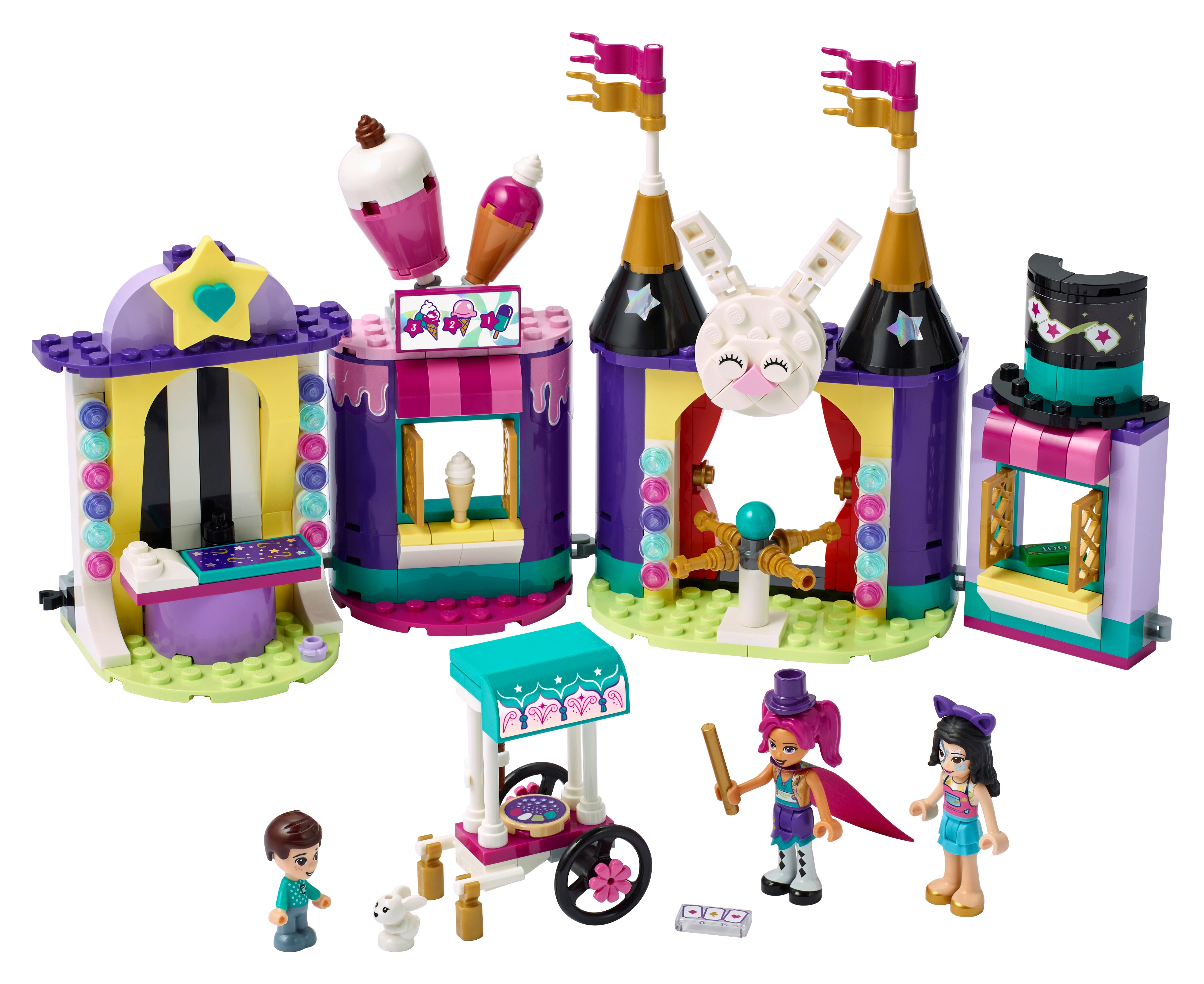 LEGO set 41687-1 Magical Funfair Stalls - Image 1