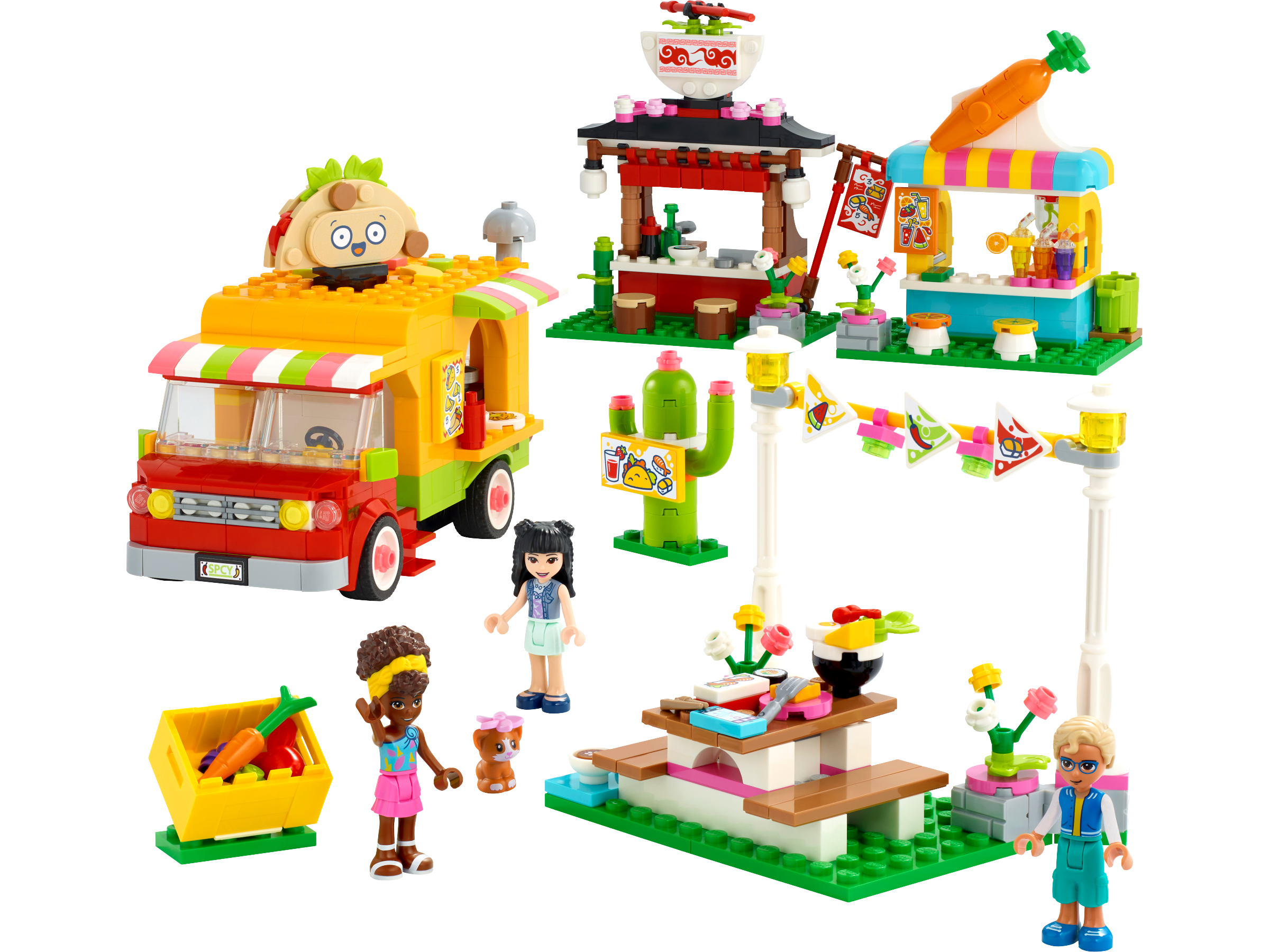LEGO set 41701-1 Street Food Market - Image 1
