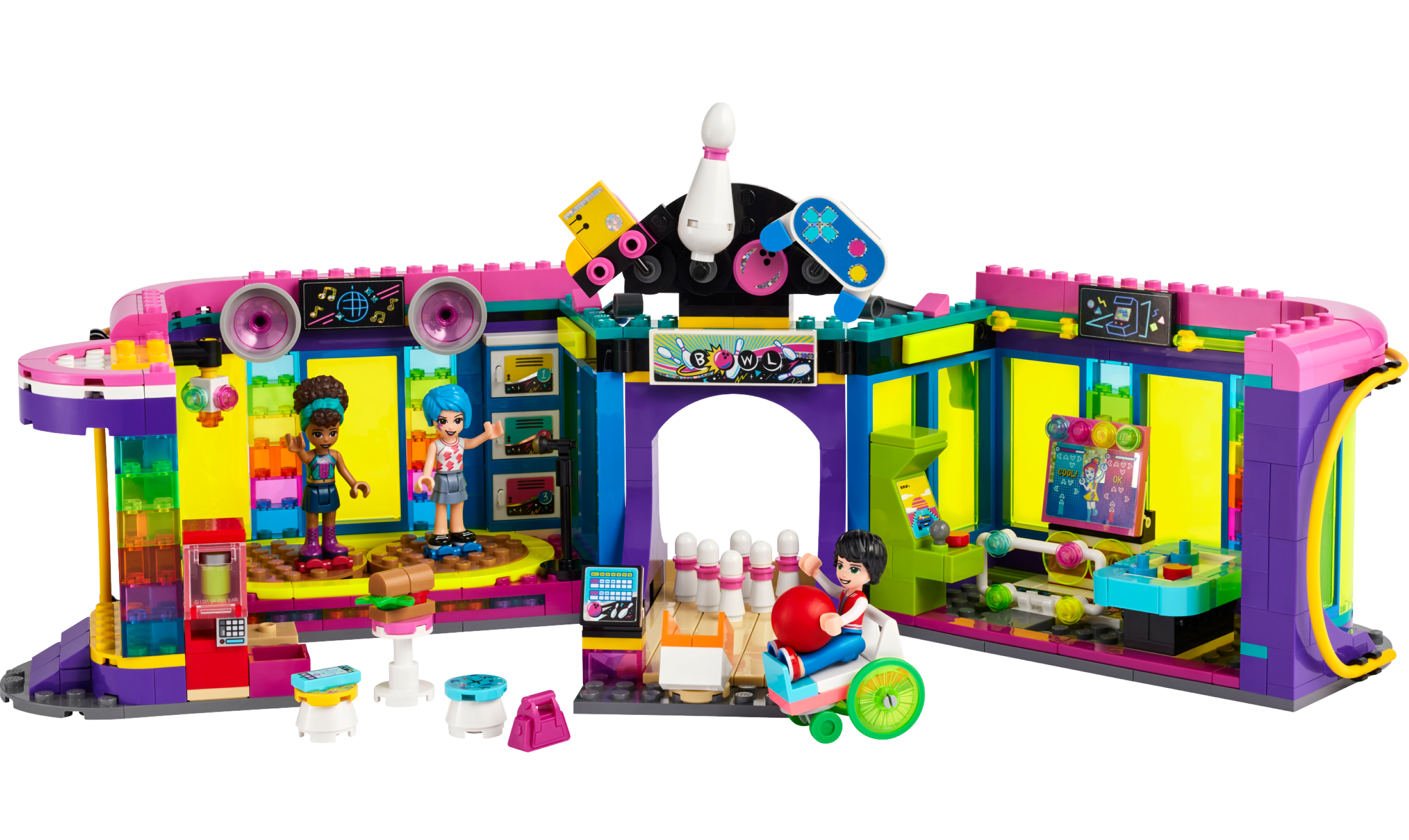 LEGO set 41708-1 Roller Disco Arcade - Image 1
