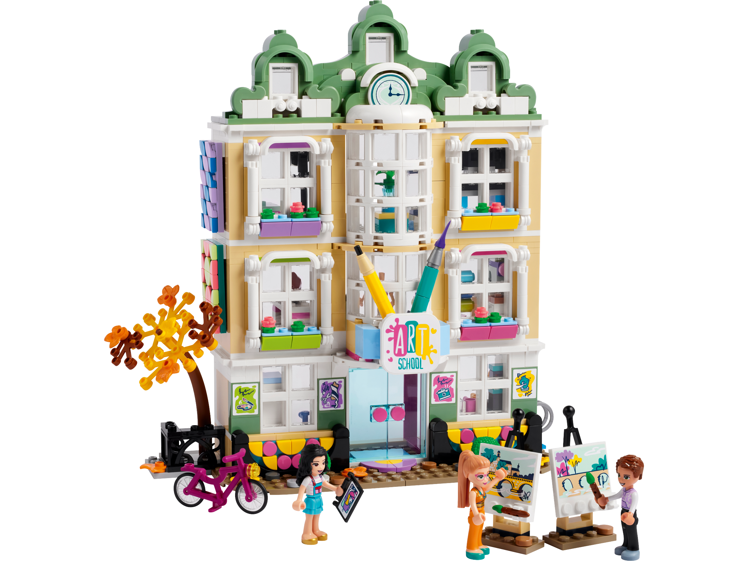 LEGO set 41711-1 Emma's Art School - Image 1