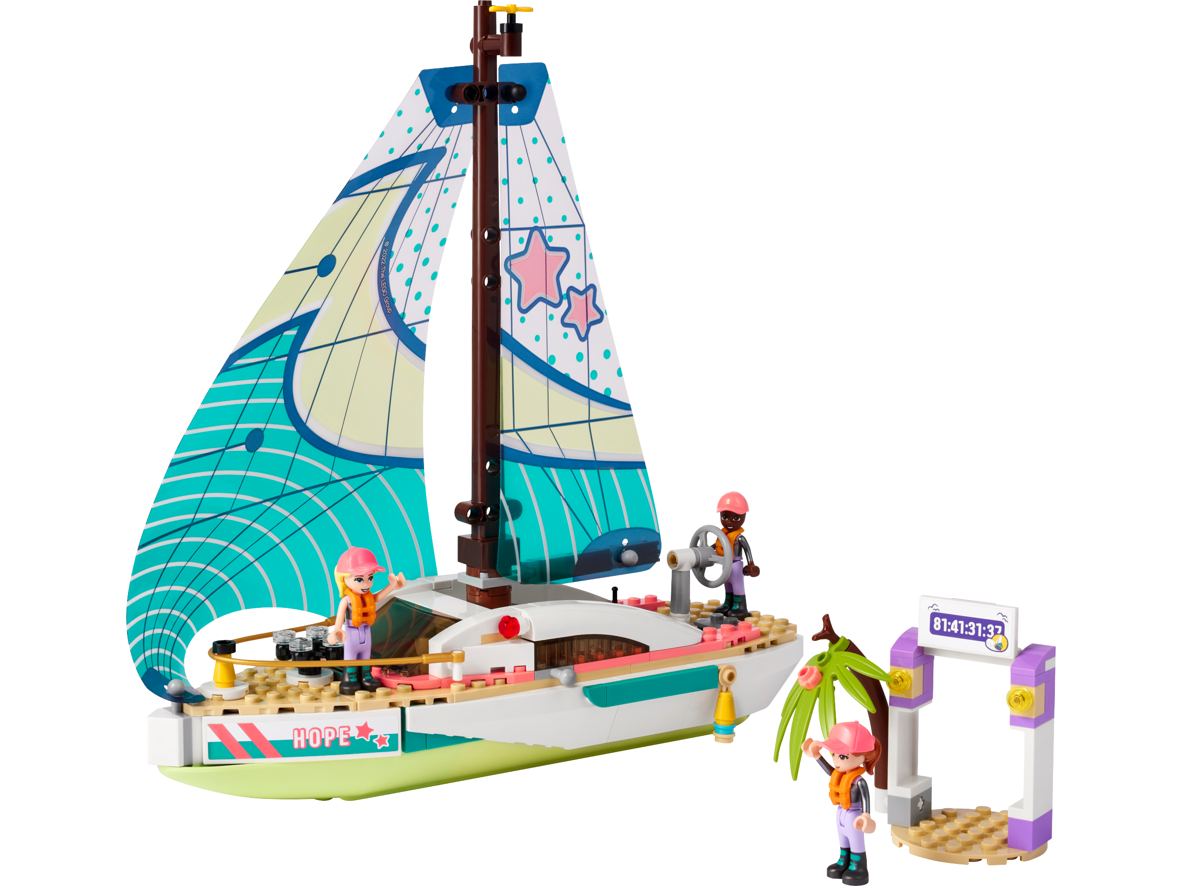 LEGO set 41716-1 Stephanie's Sailing Adventure - Image 1