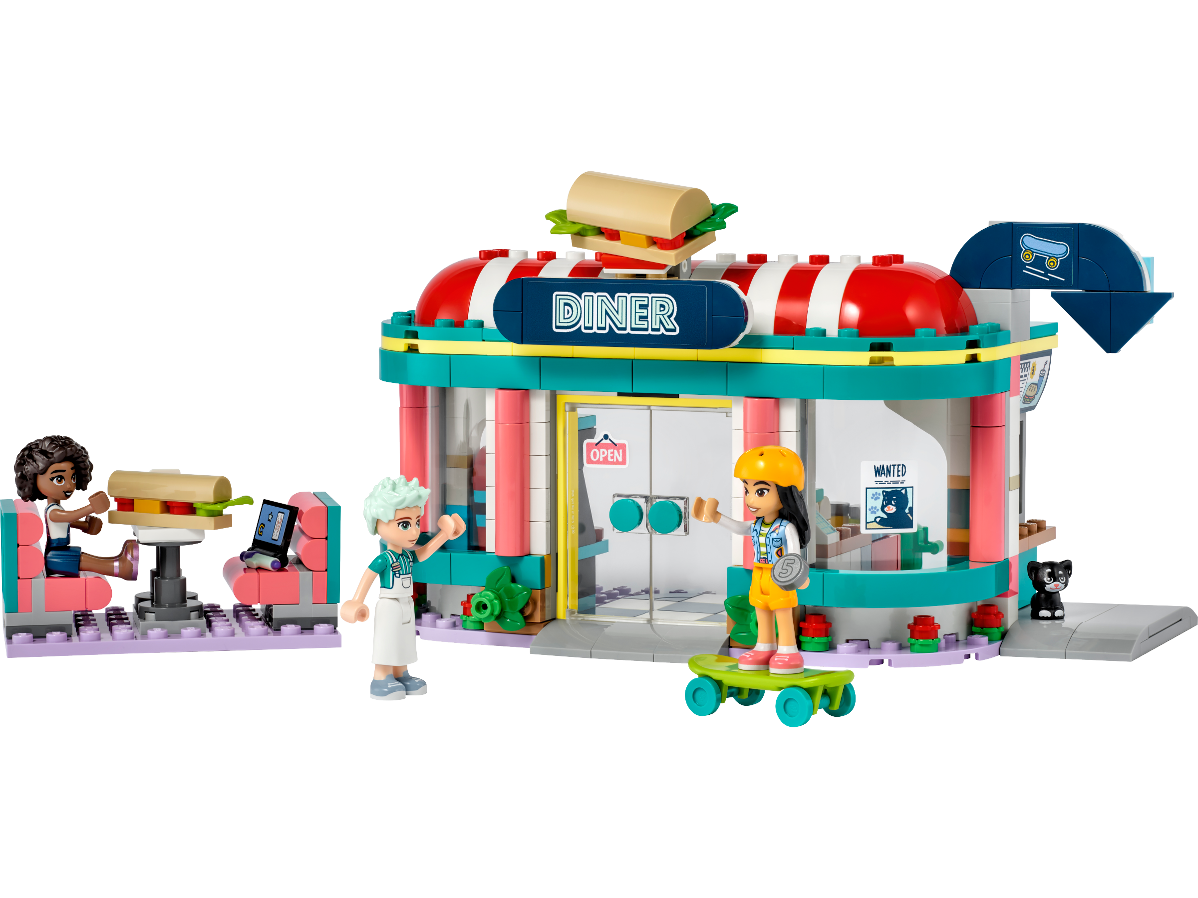 LEGO set 41728-1 Heartlake Downtown Diner - Image 1