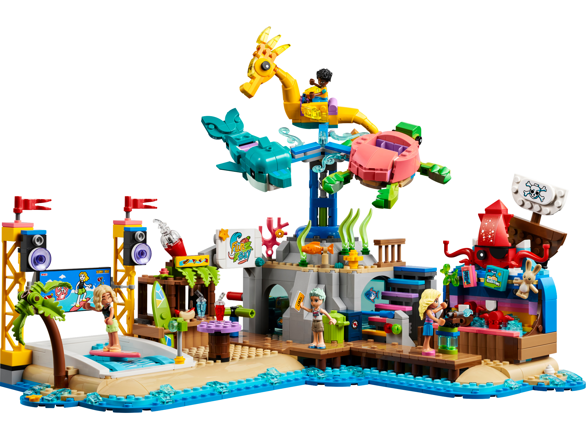 LEGO set 41737-1 Beach Amusement Park - Image 1