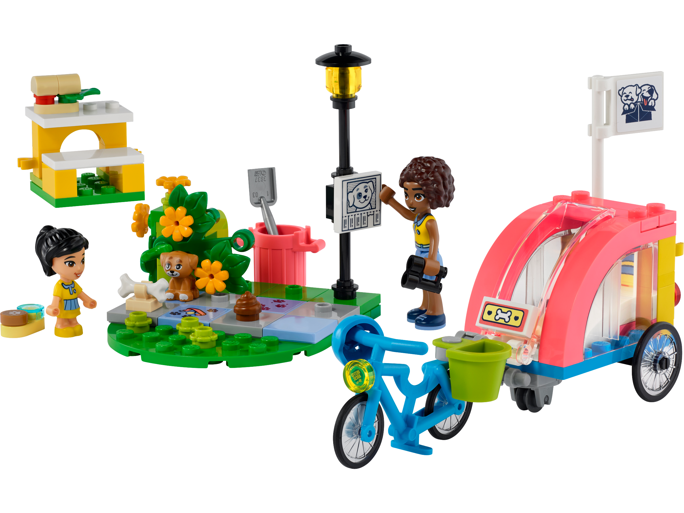 LEGO set 41738-1 Dog Rescue Bike - Image 1