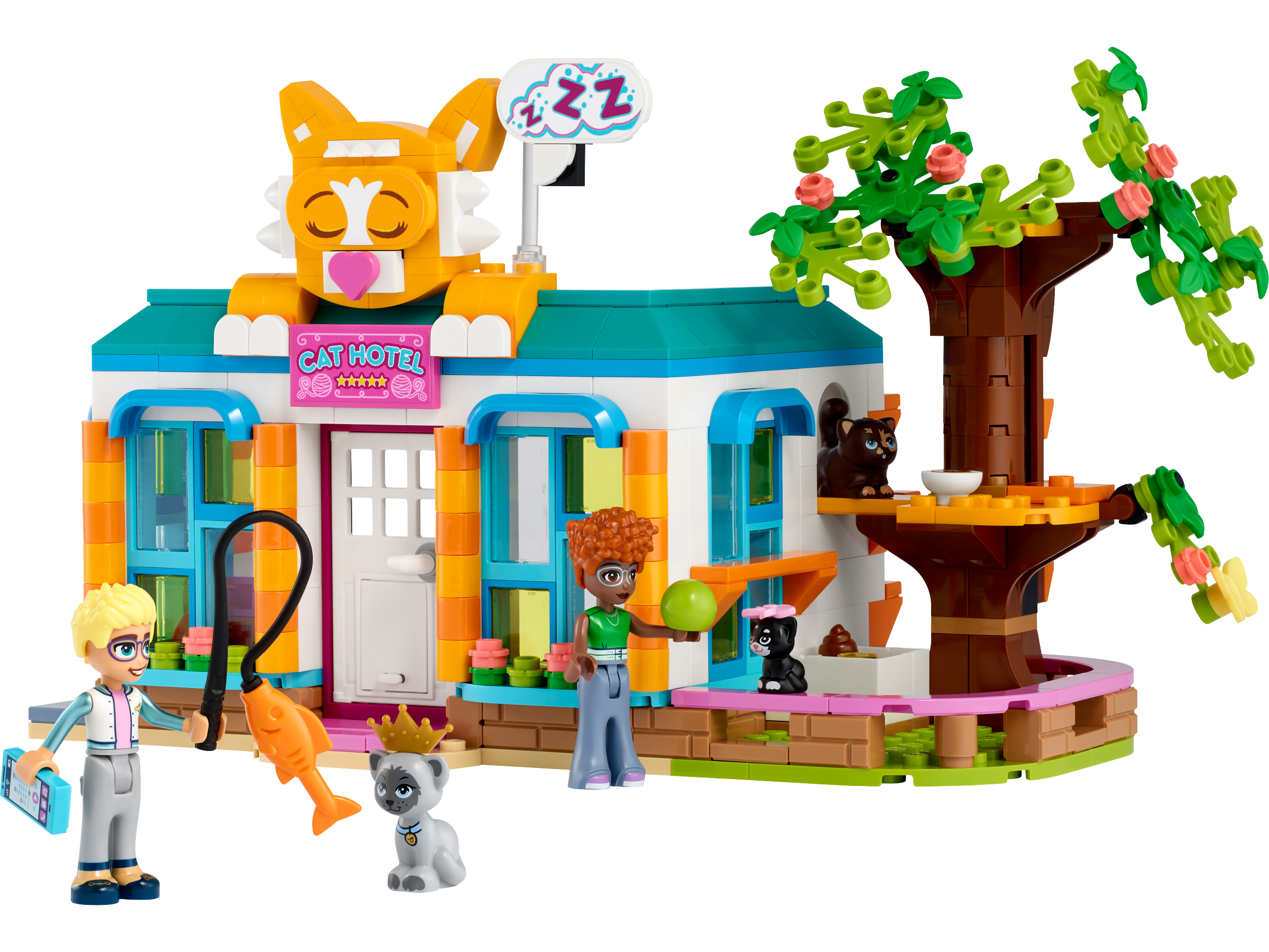 LEGO set 41742-1 Cat Hotel - Image 1