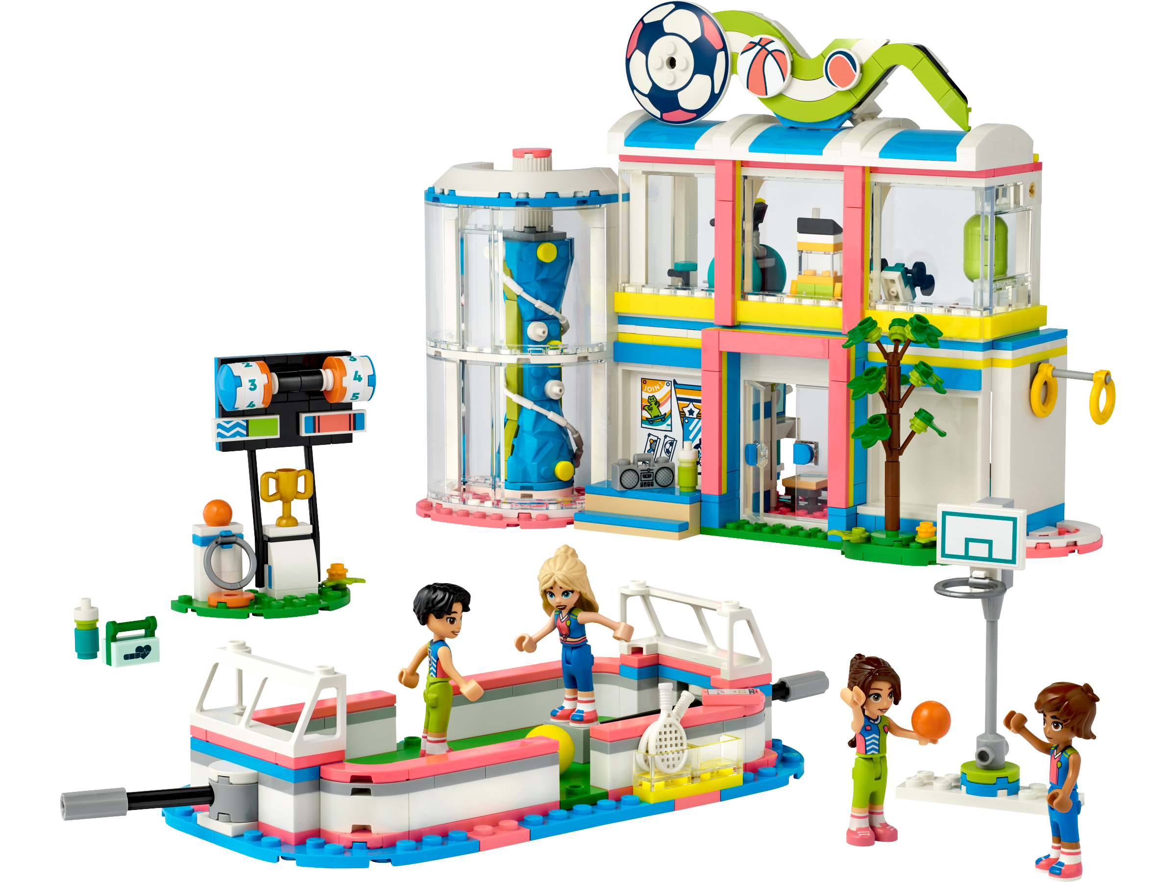 LEGO set 41744-1 Sports Centre - Image 1