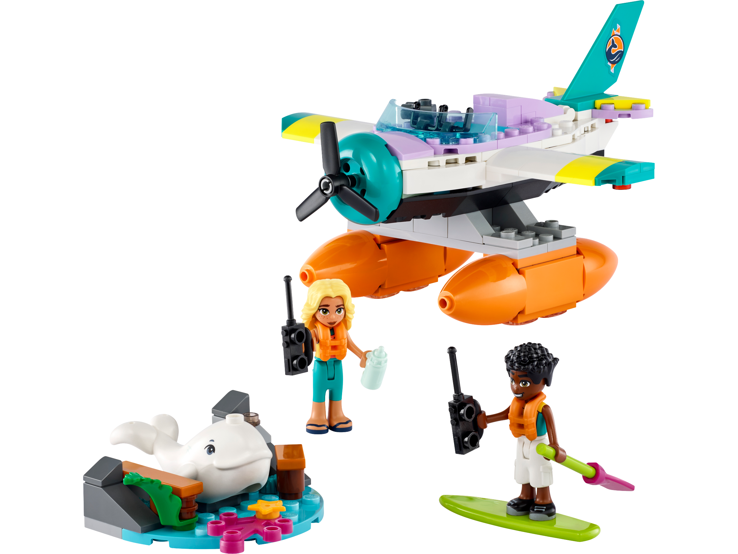LEGO set 41752-1 Sea Rescue Plane - Image 1