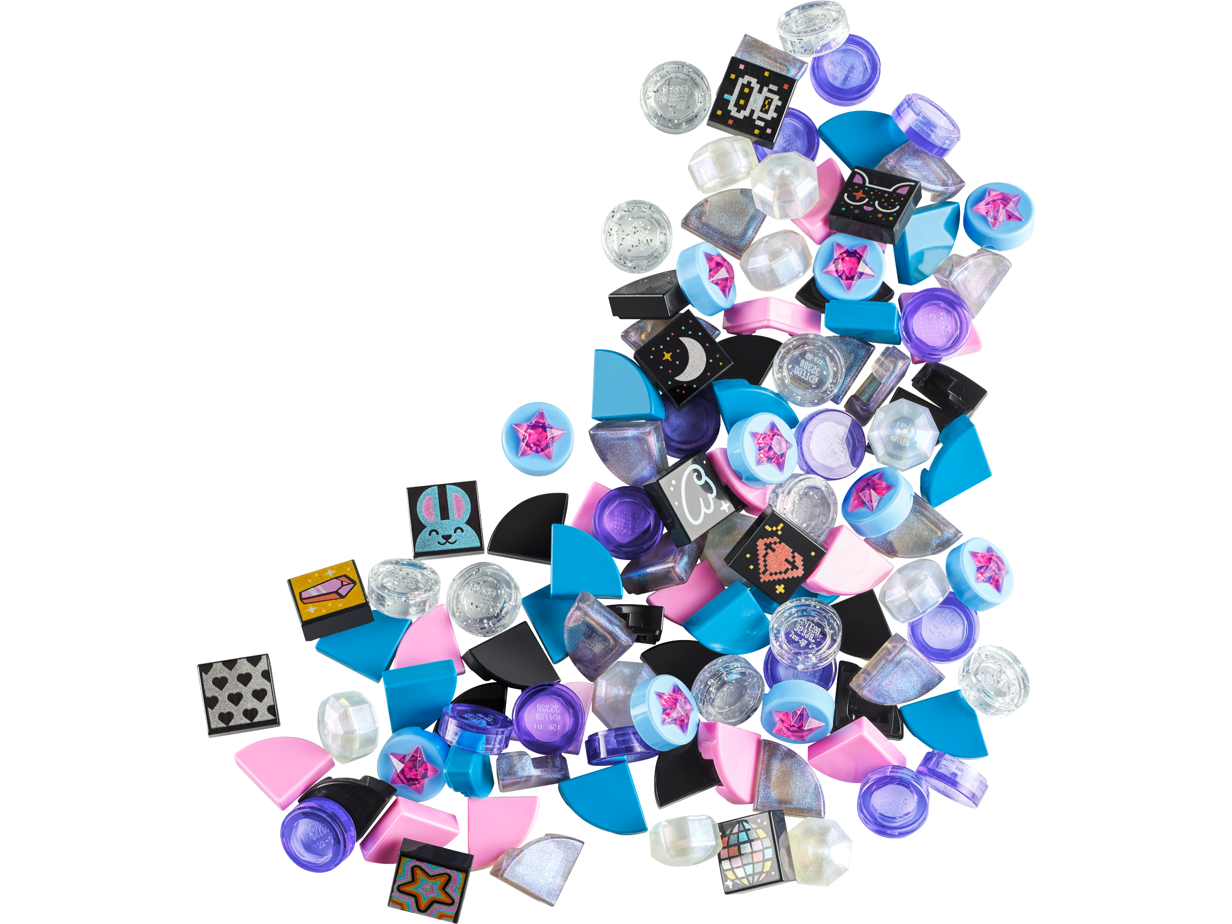 LEGO set 41803-1 Extra DOTS Series 8 – Glitter and Shine - Image 1