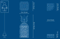 LEGO set 41906-1 Pineapple Pencil Holder - Image 10