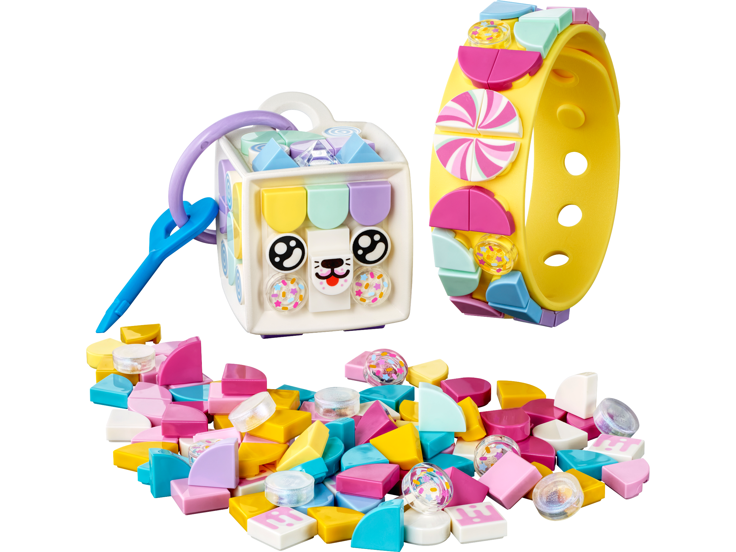 LEGO set 41944-1 Candy Kitty Bracelet & Bag Tag - Image 1