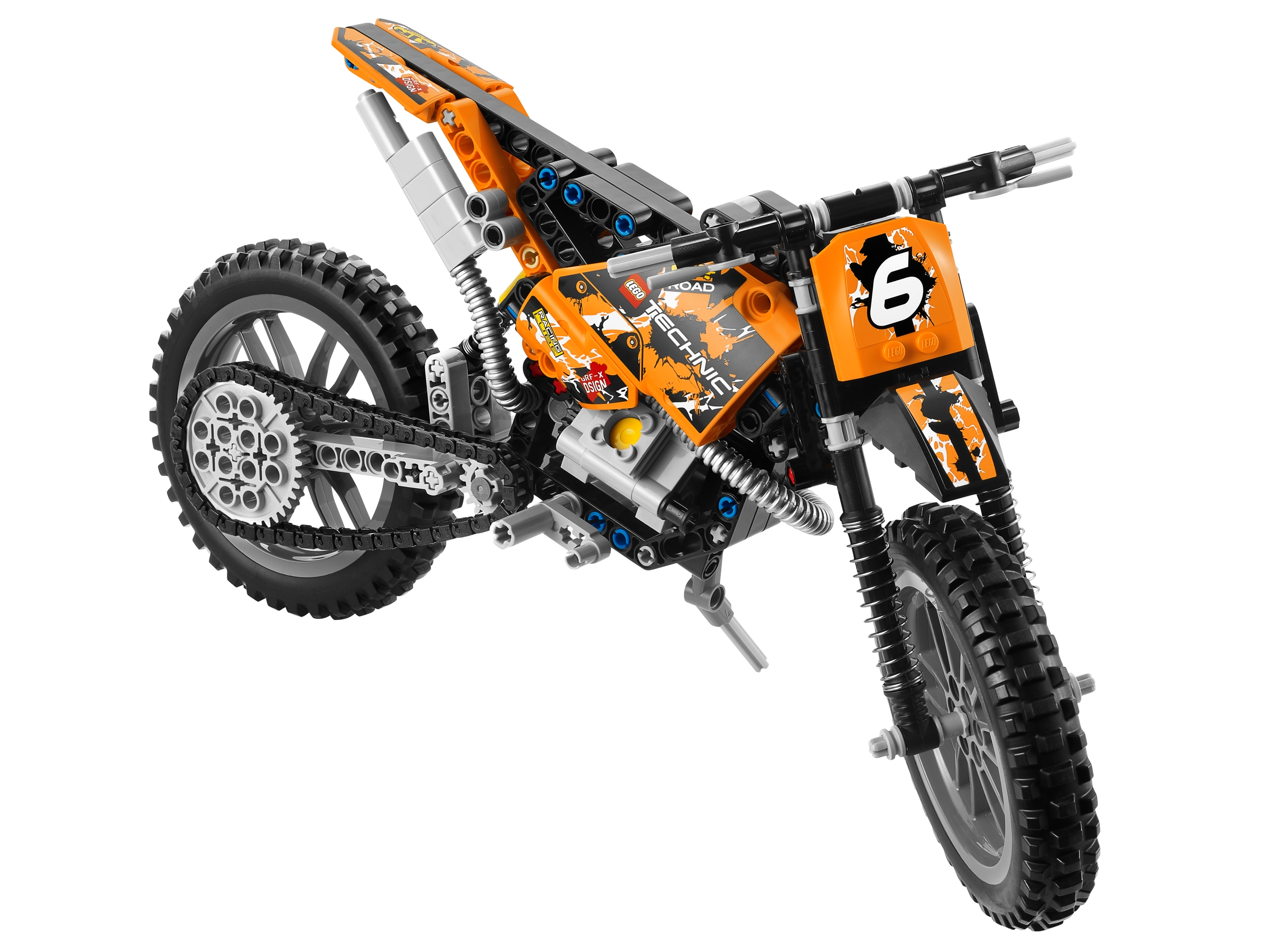 LEGO set 42007-1 Moto Cross Bike - Image 1