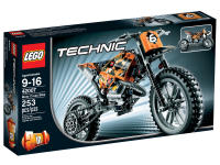 LEGO set 42007-1 Moto Cross Bike - Image 2