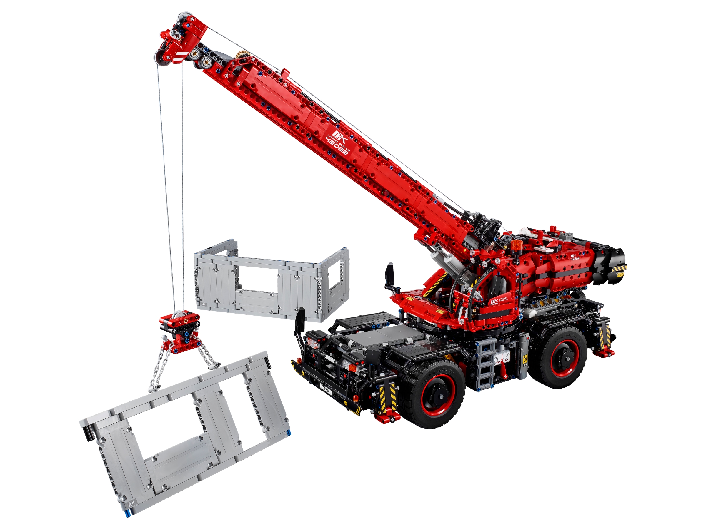 LEGO set 42082-1 Rough Terrain Crane - Image 1
