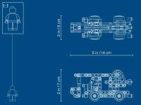 LEGO set 42088-1 Cherry Picker - Image 3