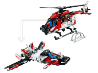 LEGO set 42092-1 Rescue Helicopter - Image 6
