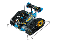LEGO set 42095-1 Remote-Controlled Stunt Racer - Image 12