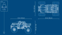 LEGO set 42099-1 4x4 X-treme Off-Roader - Image 3