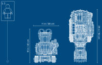 LEGO set 42100-1 Liebherr R 9800 Excavator - Image 10