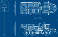 LEGO set 42114-1 6x6 Volvo Articulated Hauler - Image 9