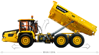 LEGO set 42114-1 6x6 Volvo Articulated Hauler - Image 13