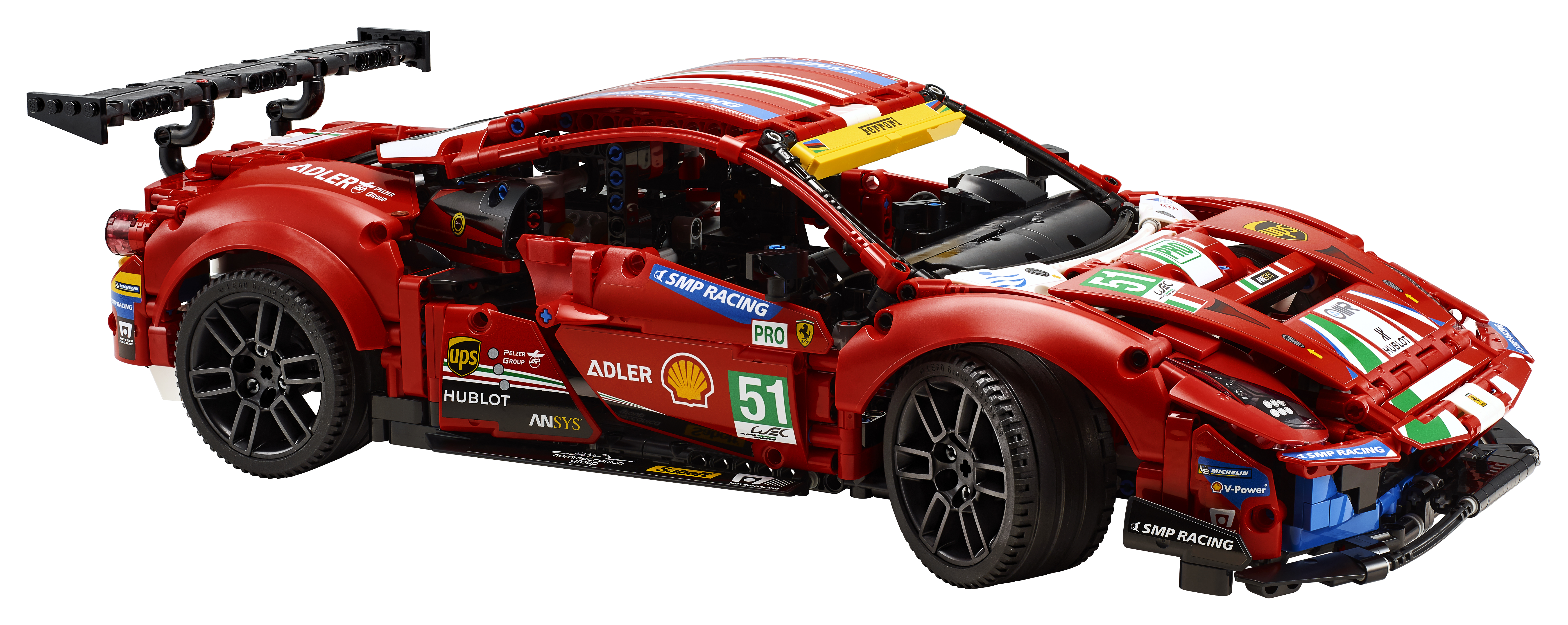 LEGO set 42125-1 Ferrari 488 GTE "AF Corse #51" - Image 1