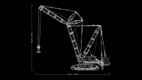 LEGO set 42146-1 Liebherr Crawler Crane LR 13000 - Image 5