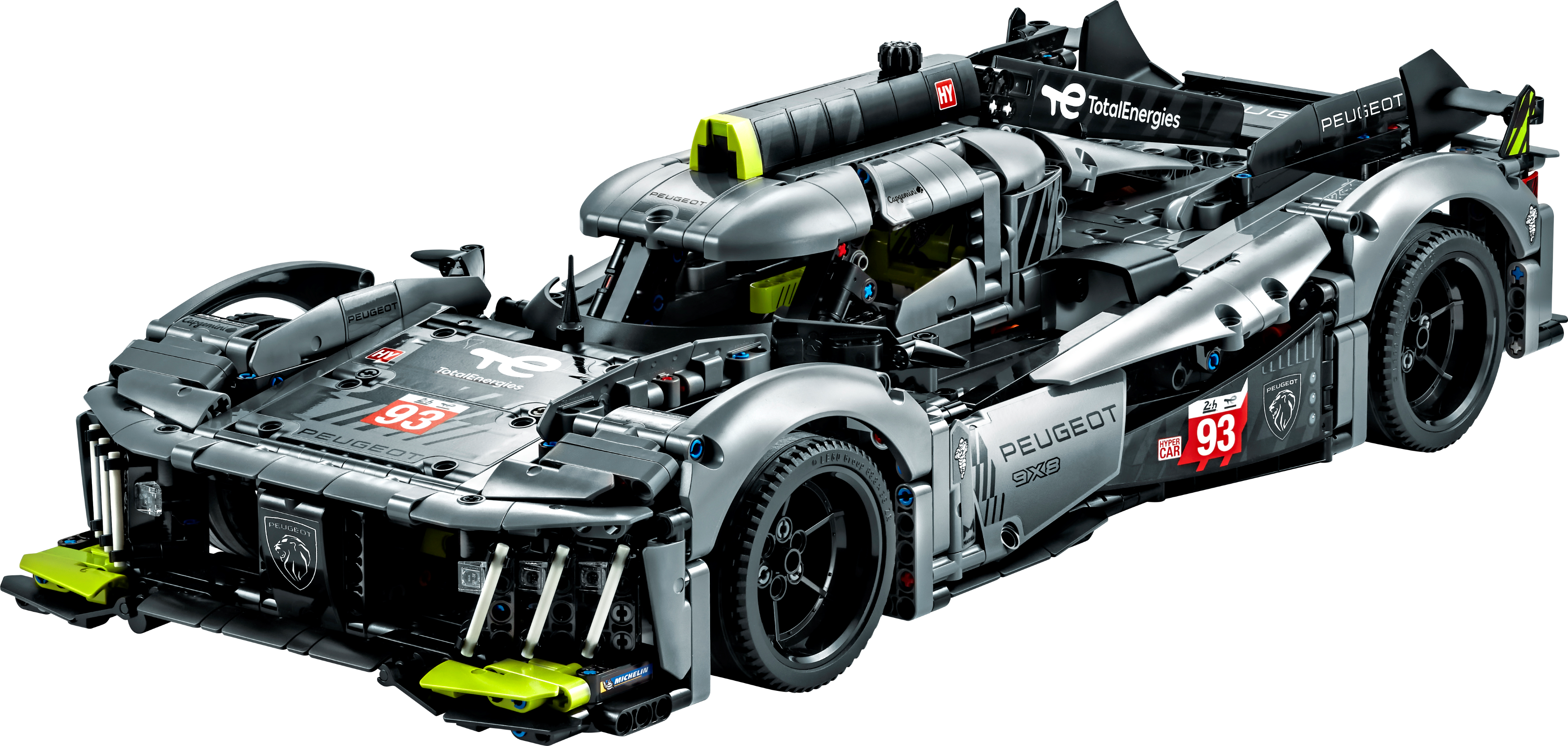 LEGO set 42156-1 Peugeot 9X8 Le Mans Hybrid Hypercar - Image 1