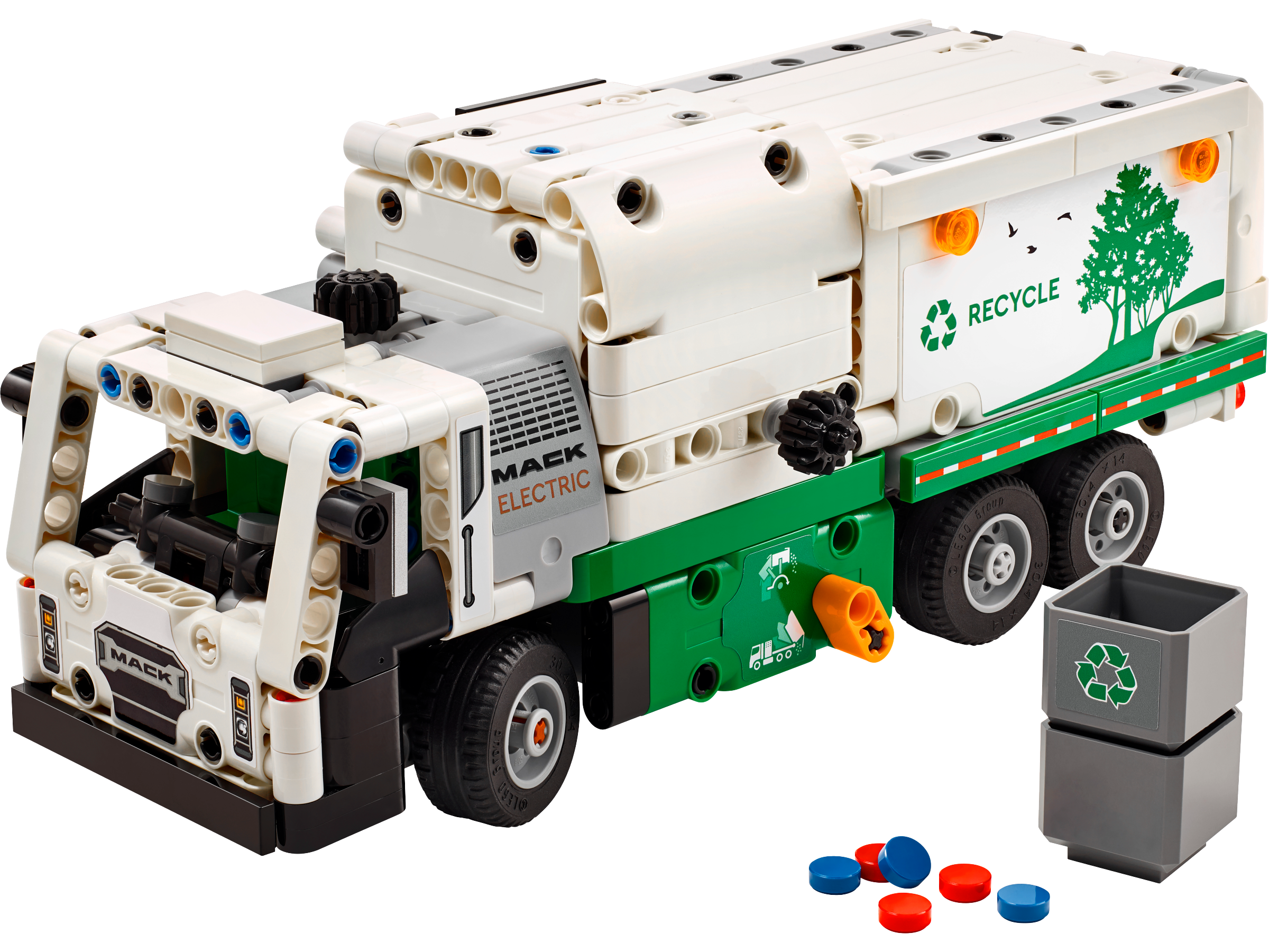 LEGO set 42167-1 Mack LR Electric Garbage Truck - Image 1