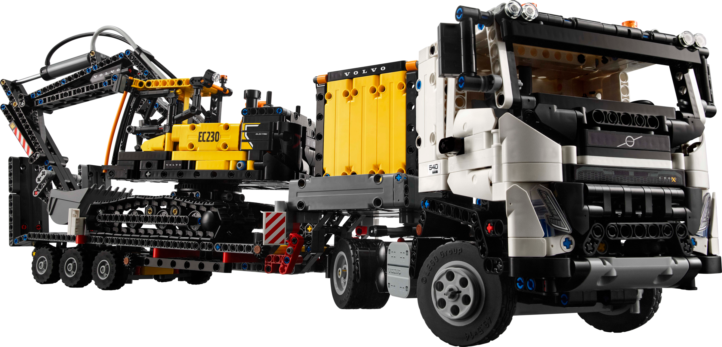 LEGO set 42175-1 Volvo FMX Truck & EC230 Electric Excavator - Image 1