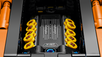 LEGO set 42196-1 Lamborghini Huracán Tecnica Orange - Image 6