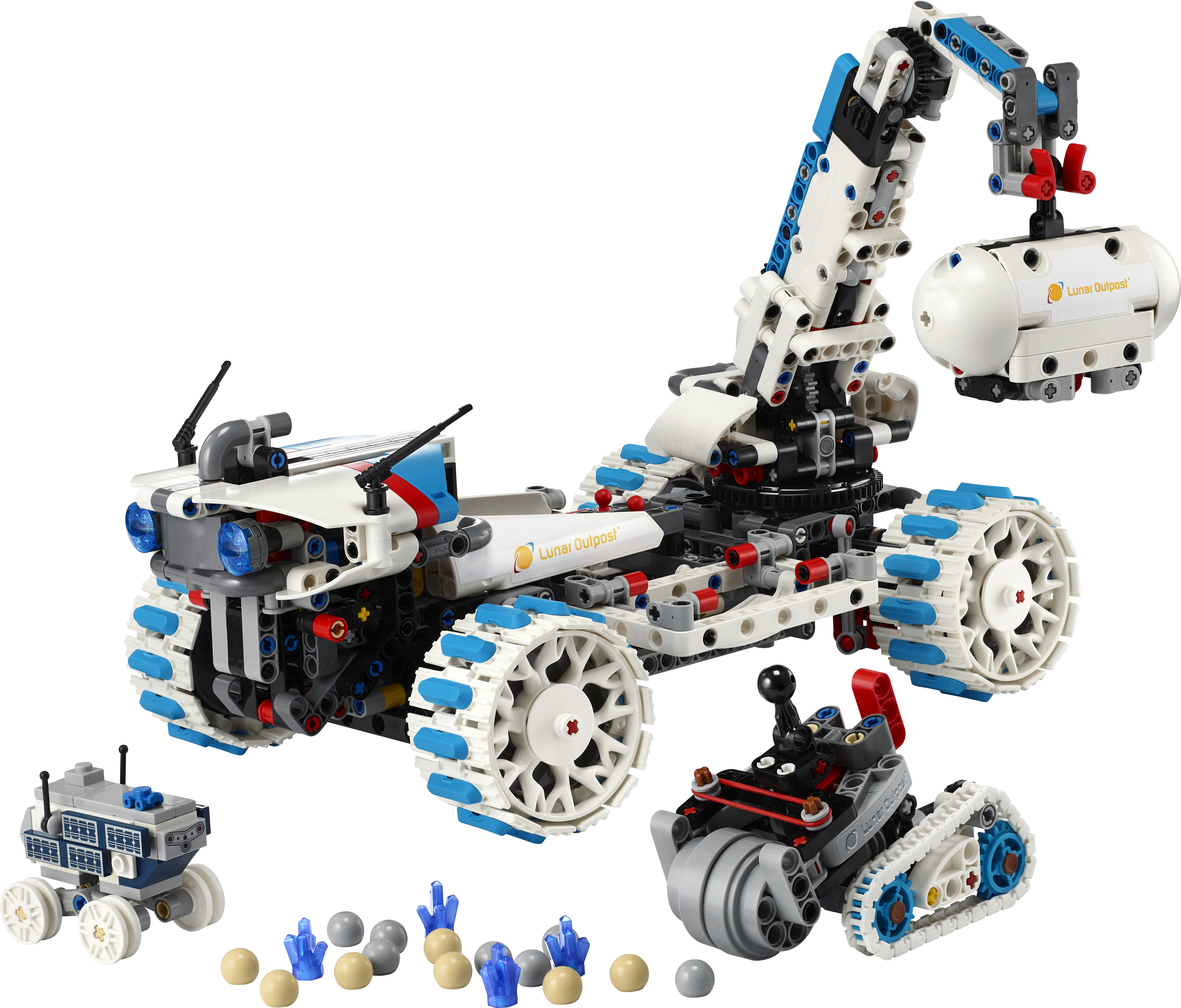LEGO set 42211-1 Lunar Outpost Moon Rover Space Vehicle - Image 1
