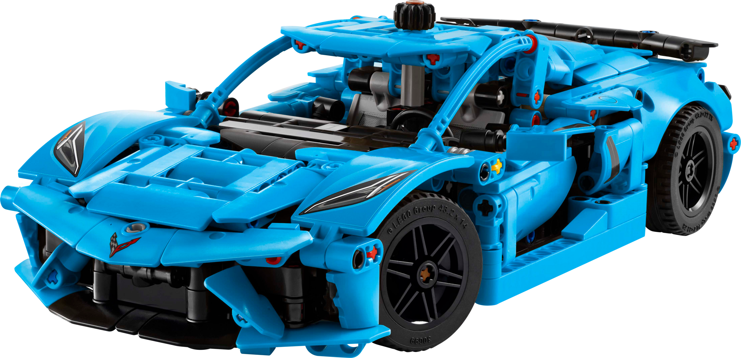 LEGO set 42217-1 Chevrolet Corvette Stingray Blue - Image 1
