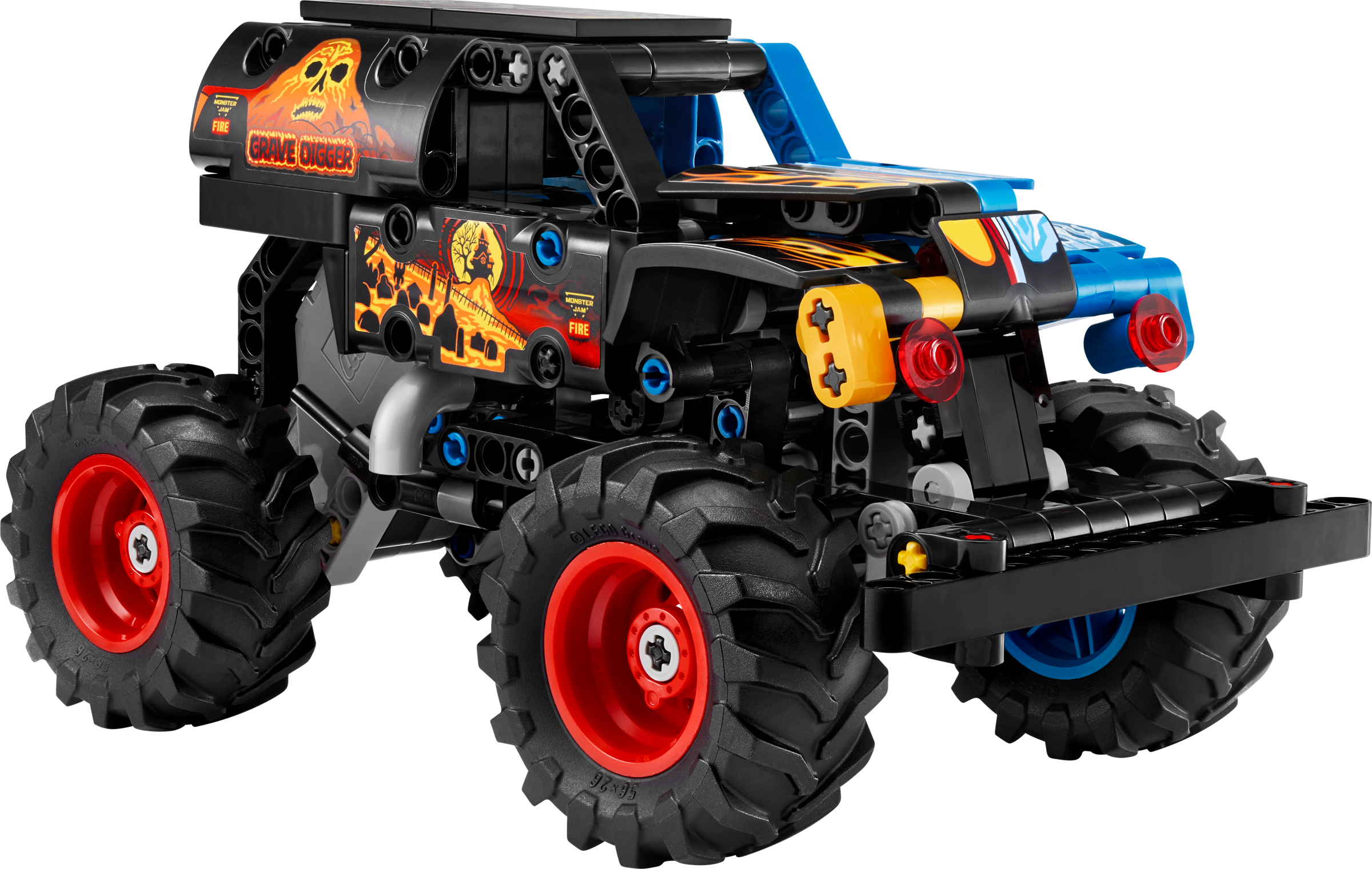 LEGO set 42219-1 Monster Jam Grave Digger Fire and Ice - Image 1