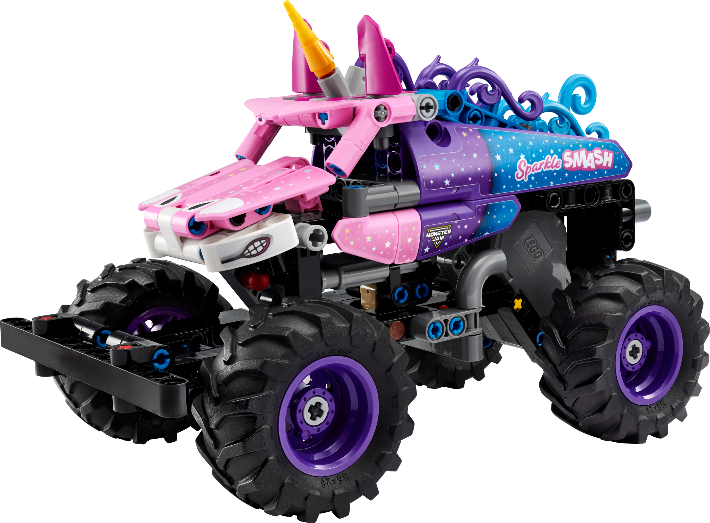 LEGO set 42220-1 Monster Jam  Sparkle Smash Pull-Back - Image 1